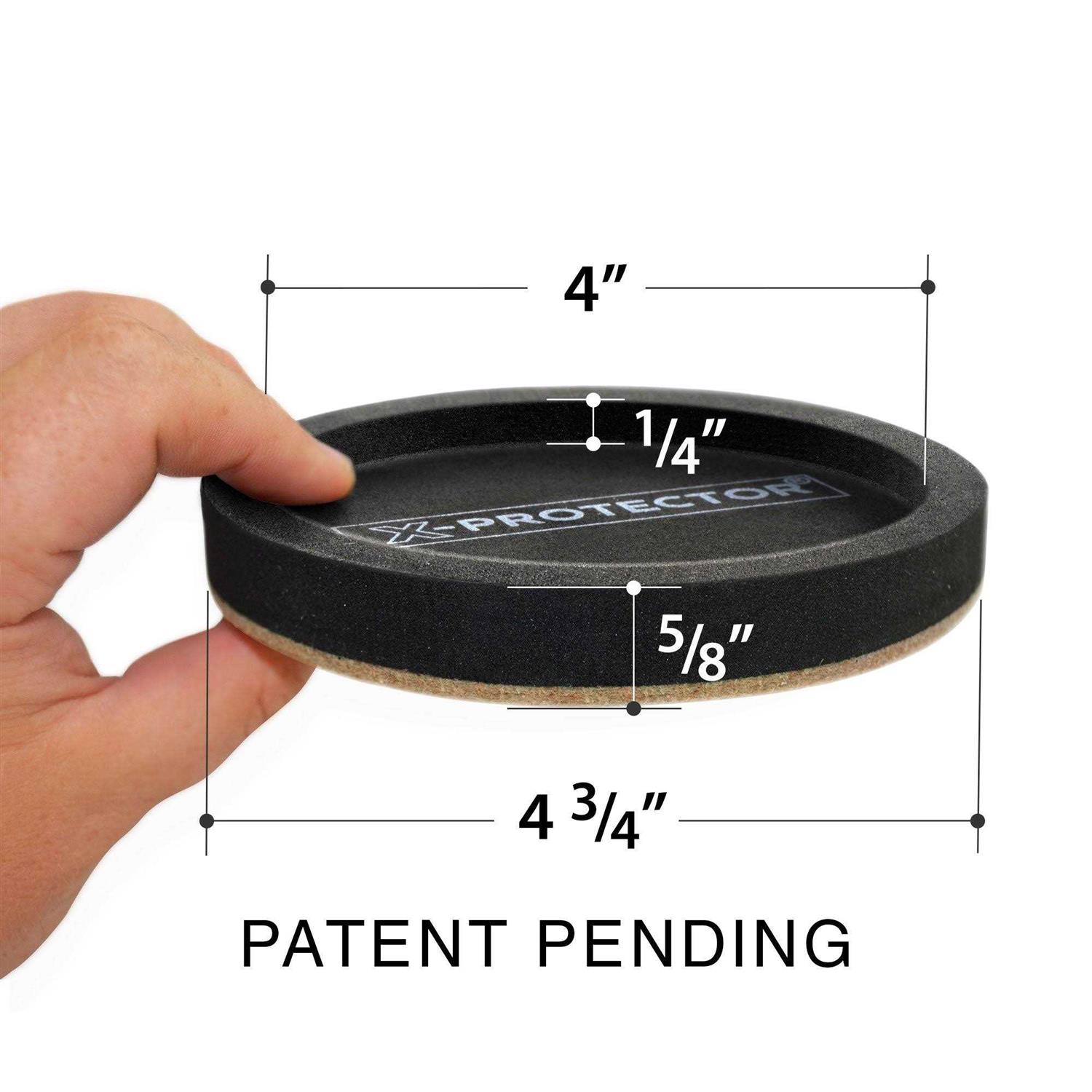 Felt Furniture Sliders for Hardwood Floors X-protector - Image 4