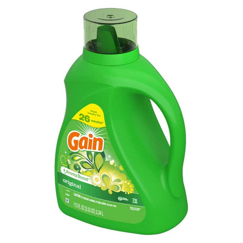 Gain Aroma Boost Liquid Laundry Detergent Original - Image 4