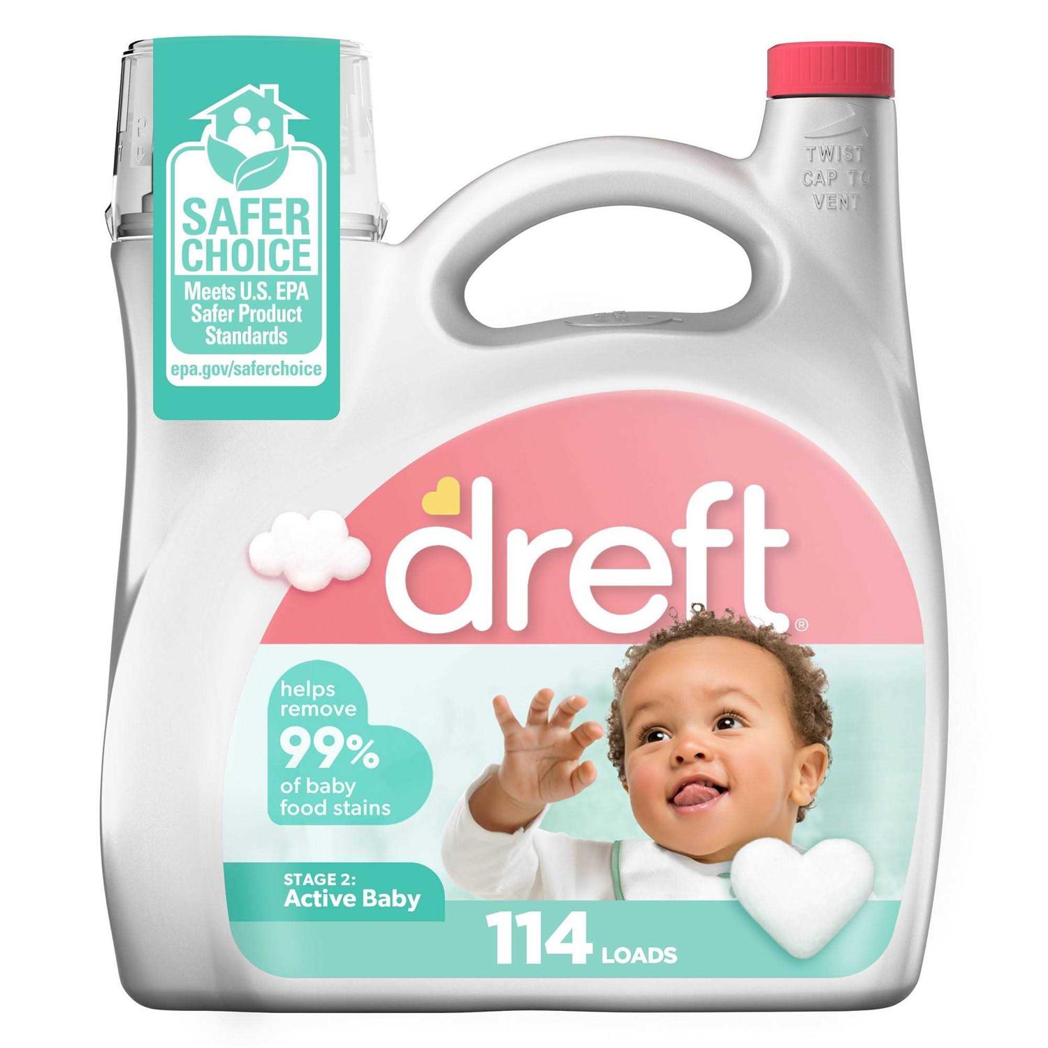 Alternative view of Dreft Active Baby Liquid Laundry Detergent Stage 2