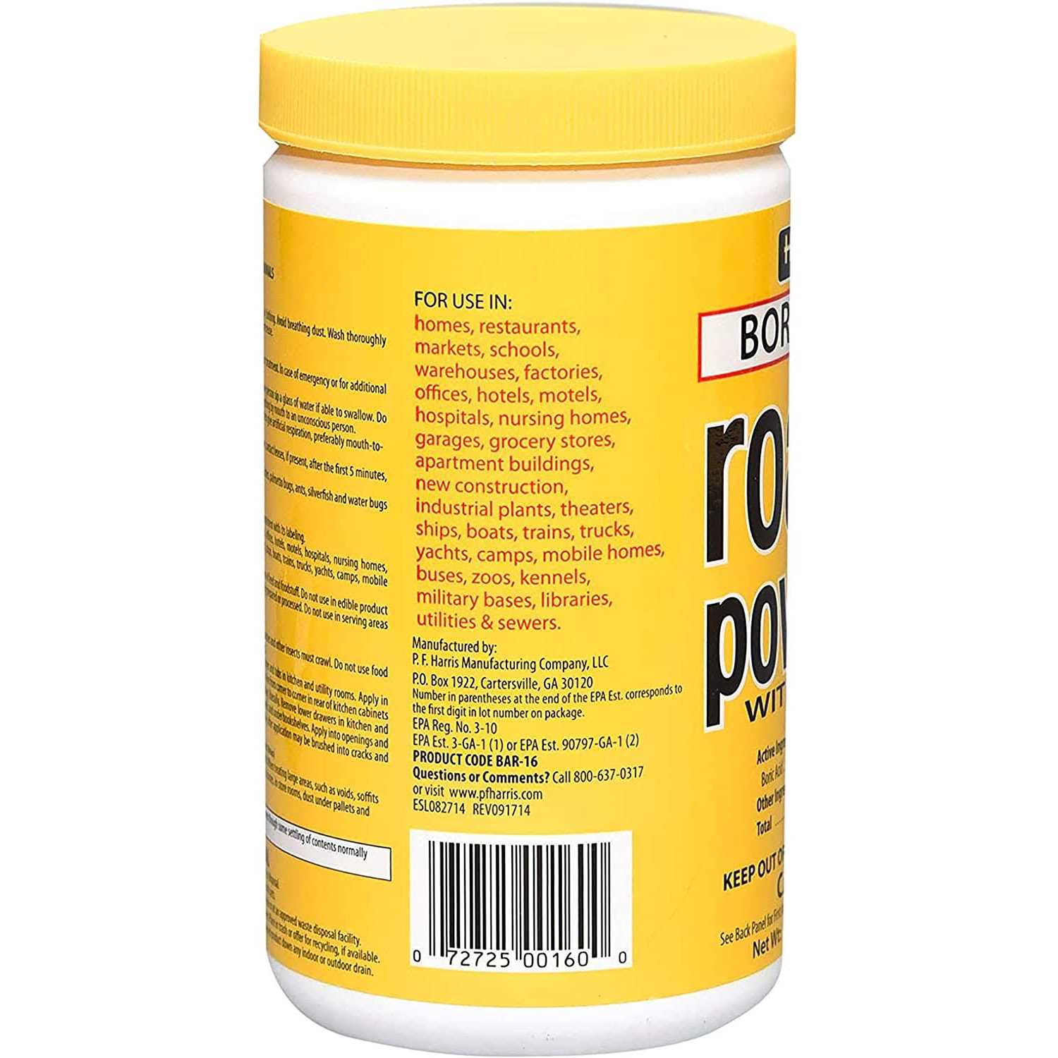 Harris Powder Roach Killer 16 oz - Image 3