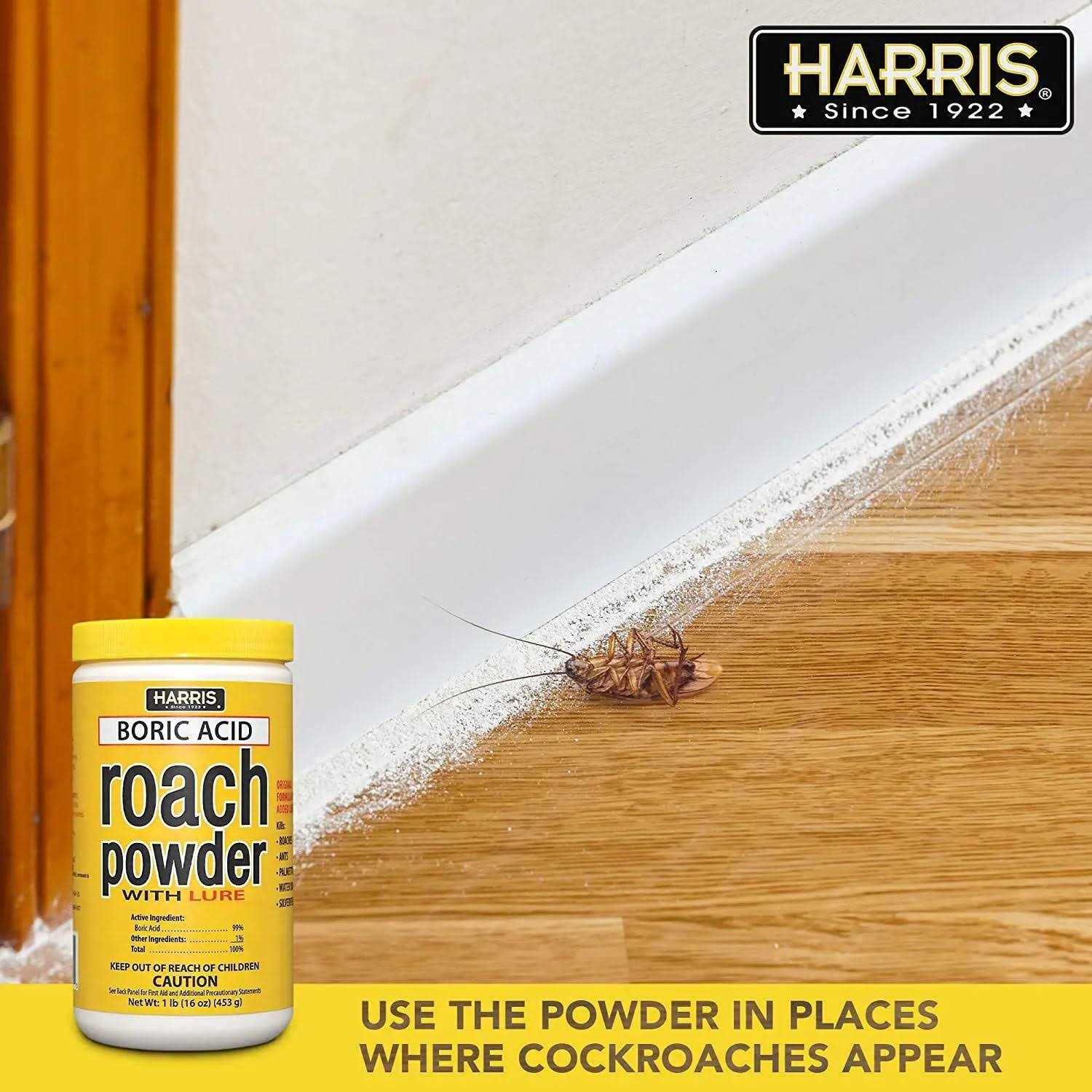 Harris Powder Roach Killer 16 oz - Image 4