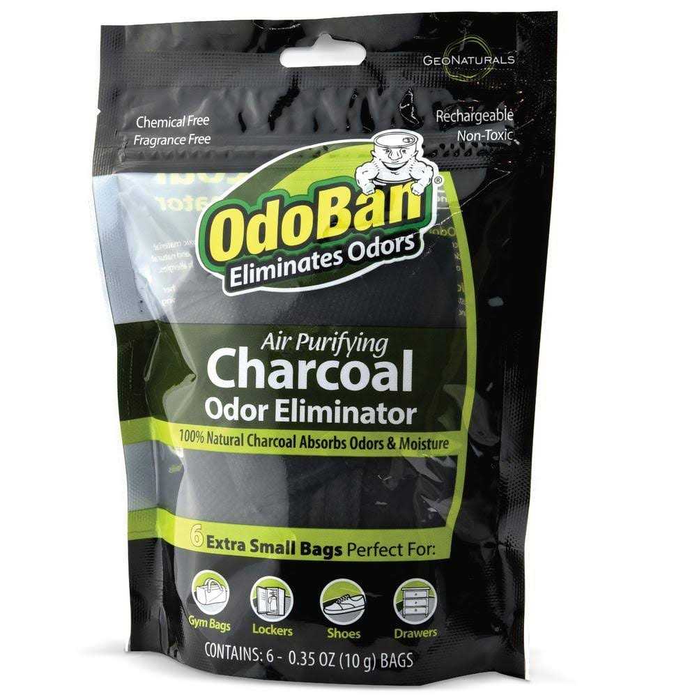 OdoBan Air Purifying Charcoal Natural Odor Eliminator Non-Toxic Formula - Image 3