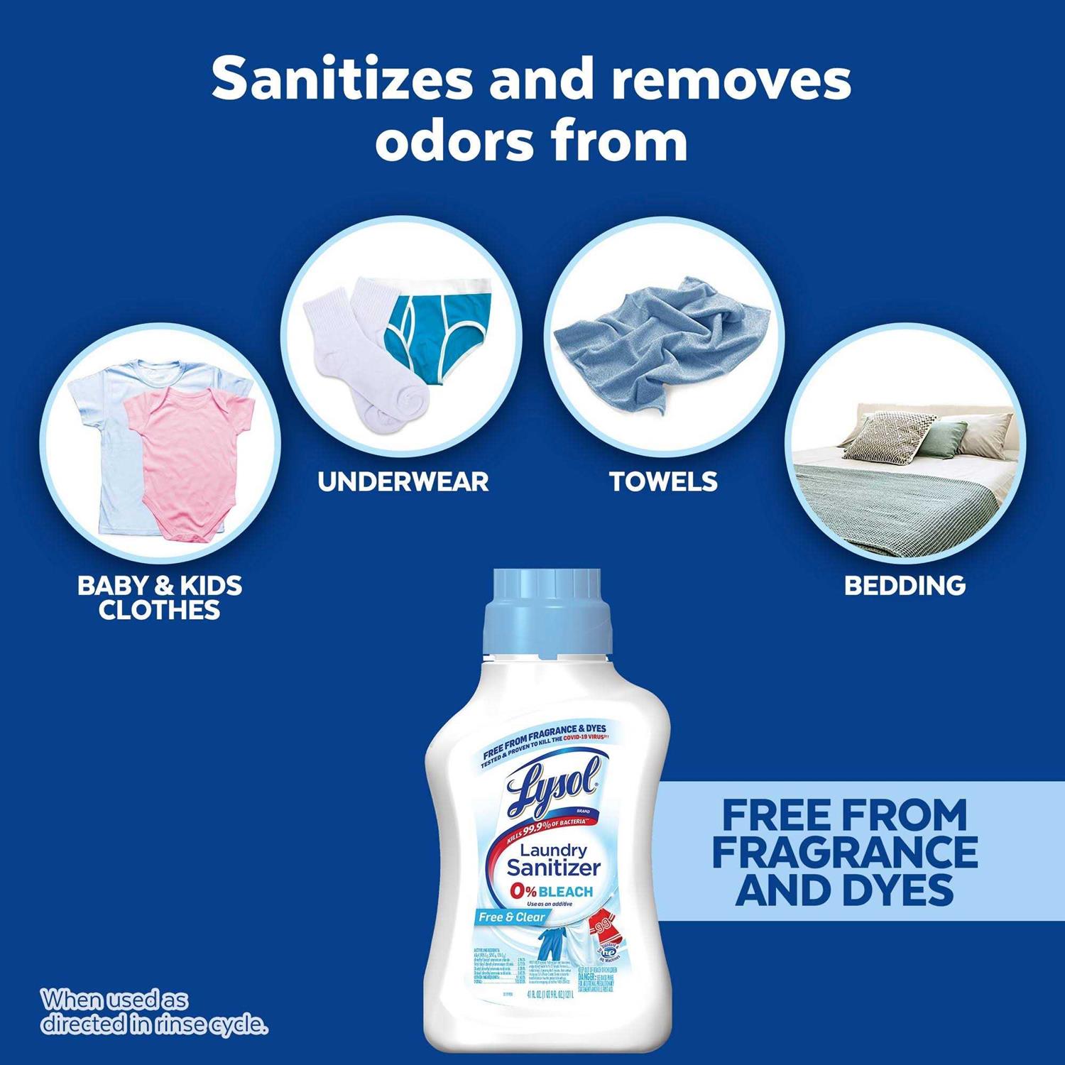 Lysol Linen Laundry Sanitizer - Image 5