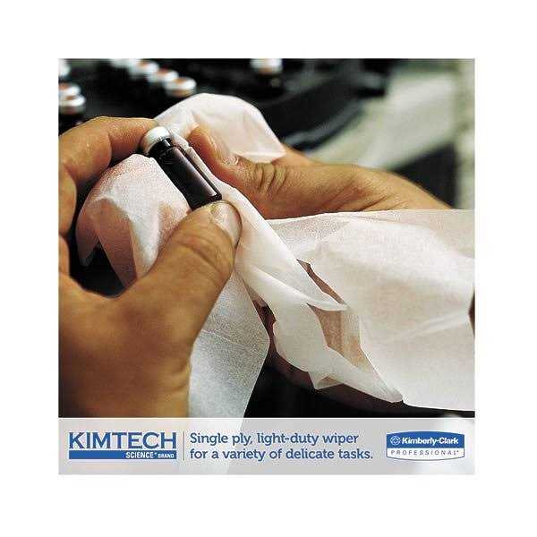 Kimtech Kimwipes 1-Ply Delicate Task Wipers - Image 3