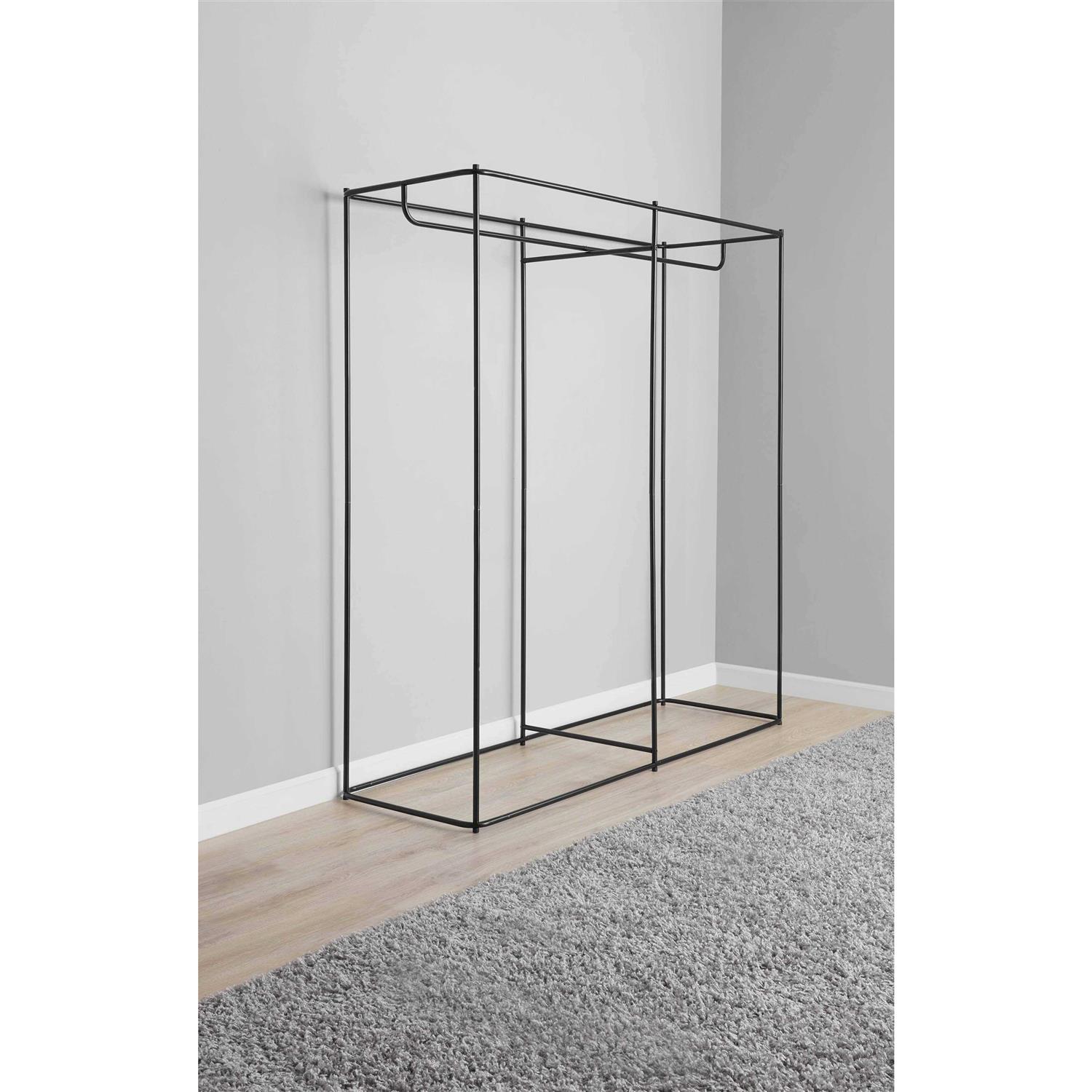 Mainstays Extra Wide Single Tier Zippered Clothes Closet 60 inch - Image 2