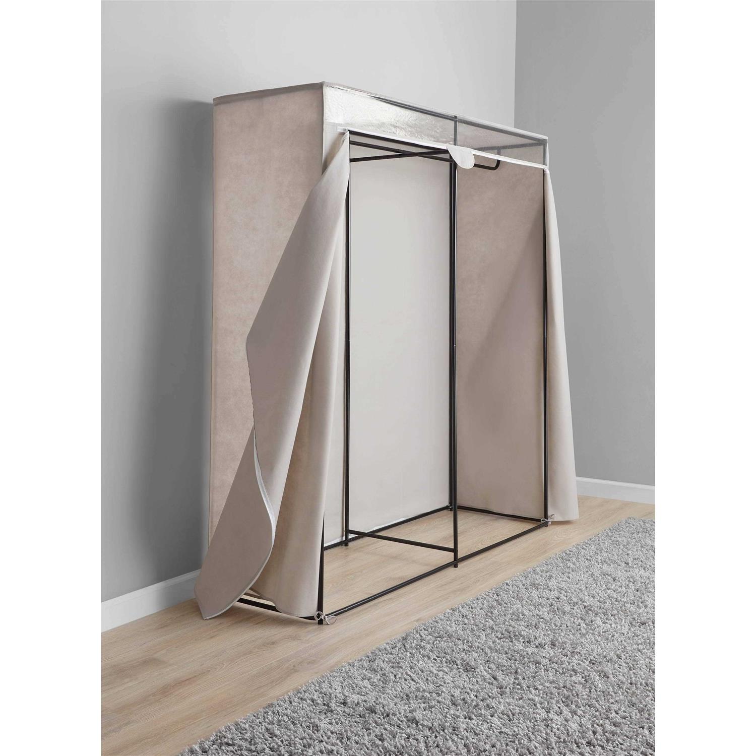 Mainstays Extra Wide Single Tier Zippered Clothes Closet 60 inch - Image 4