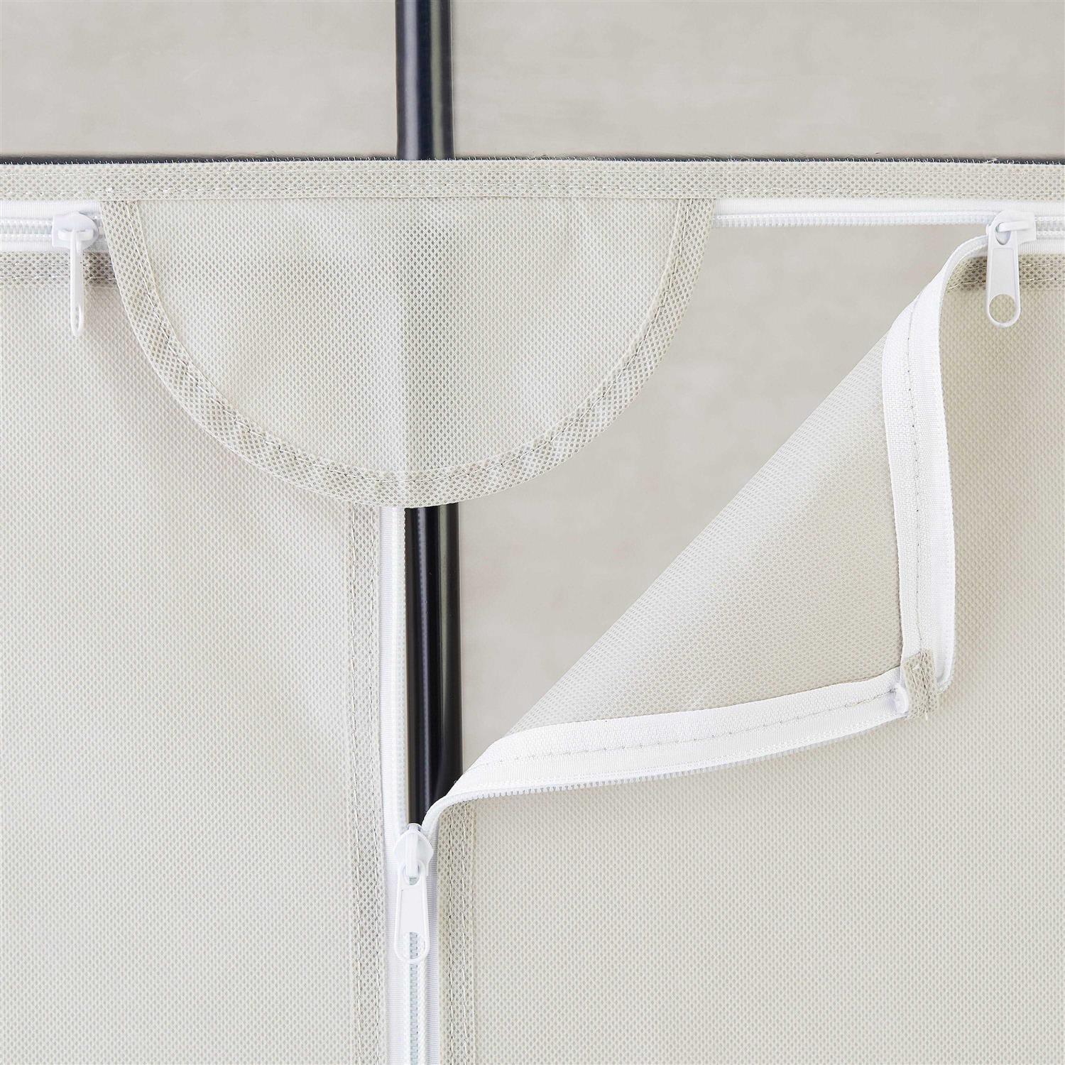 Mainstays Extra Wide Single Tier Zippered Clothes Closet 60 inch - Image 5