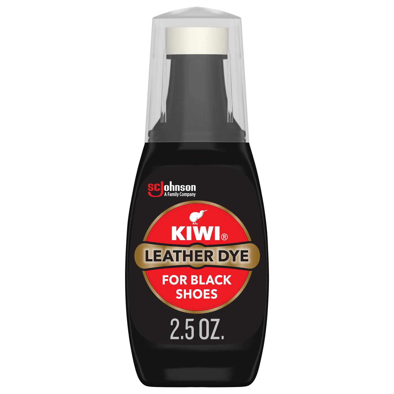 Kiwi Black Leather Dye