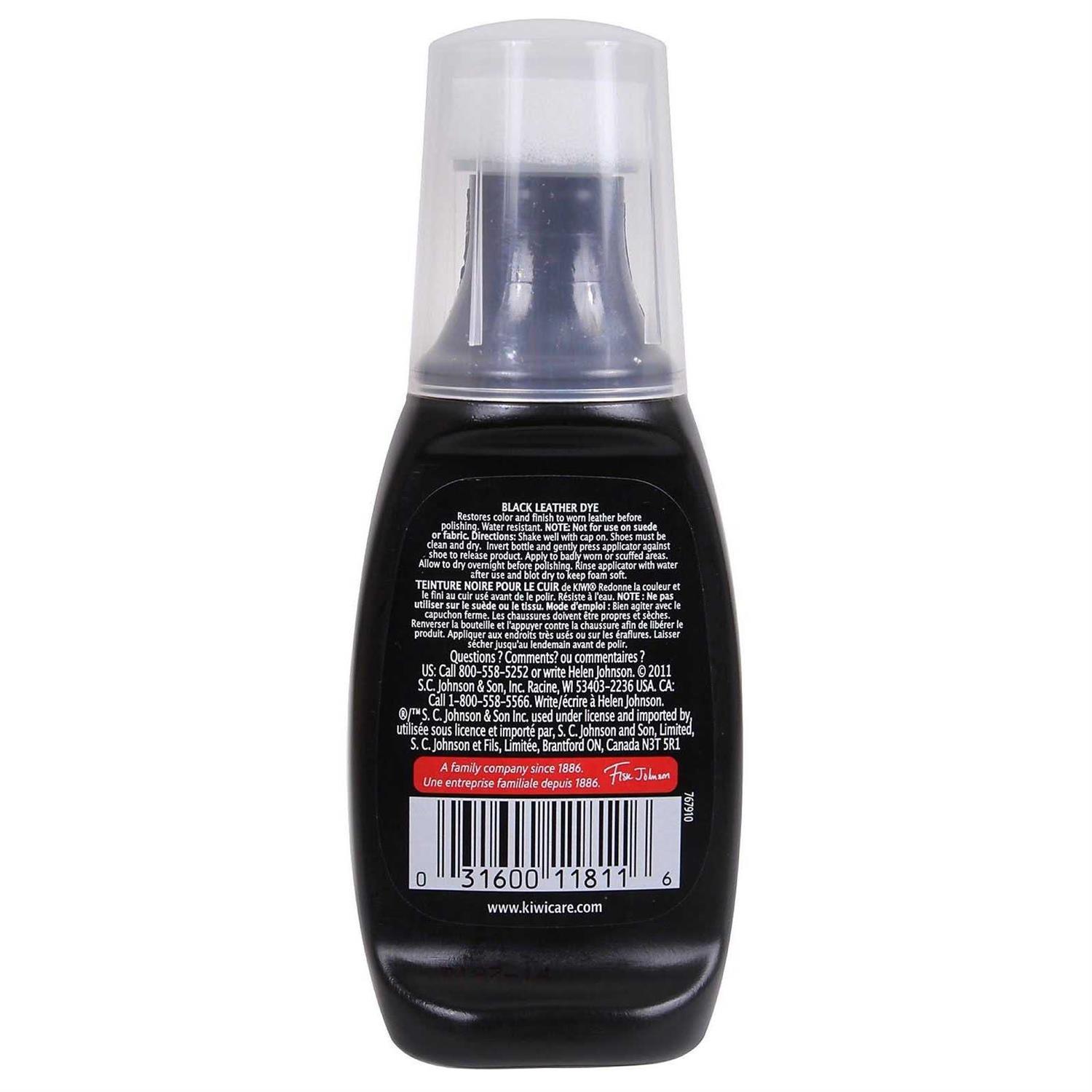 Kiwi Black Leather Dye - Image 3