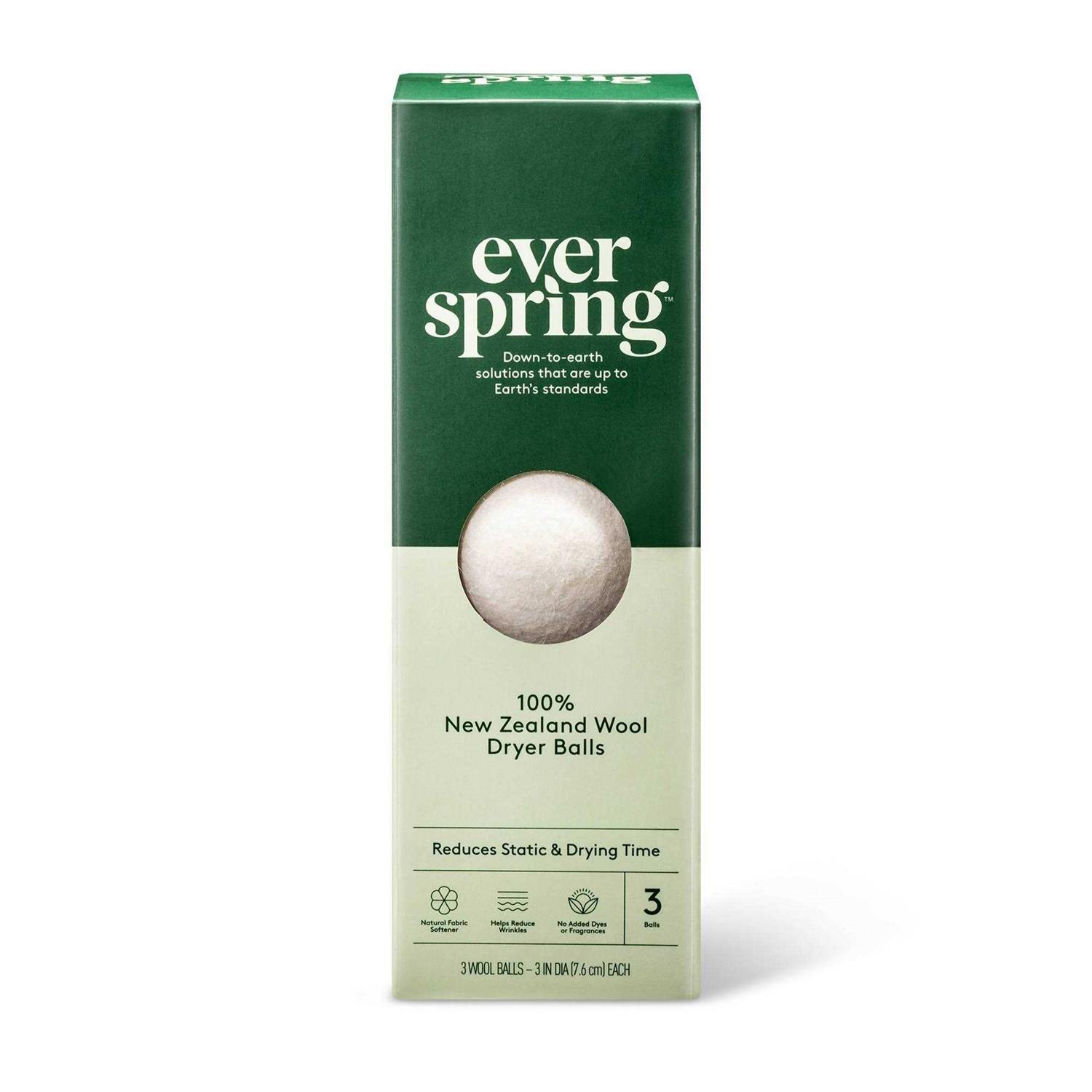 Everspring 100% New Zealand Wool Dryer Balls