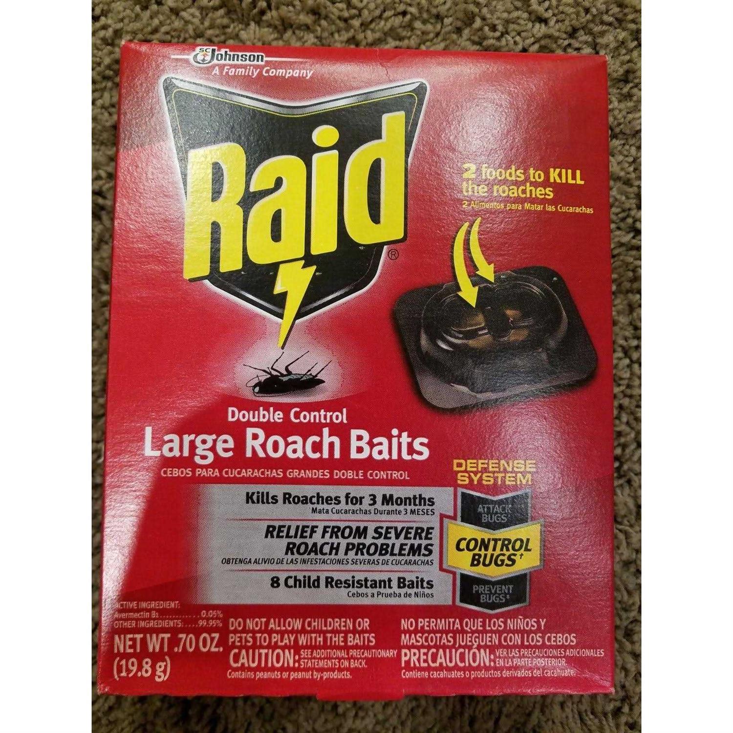 Raid Double Control Roach Baits - Image 2