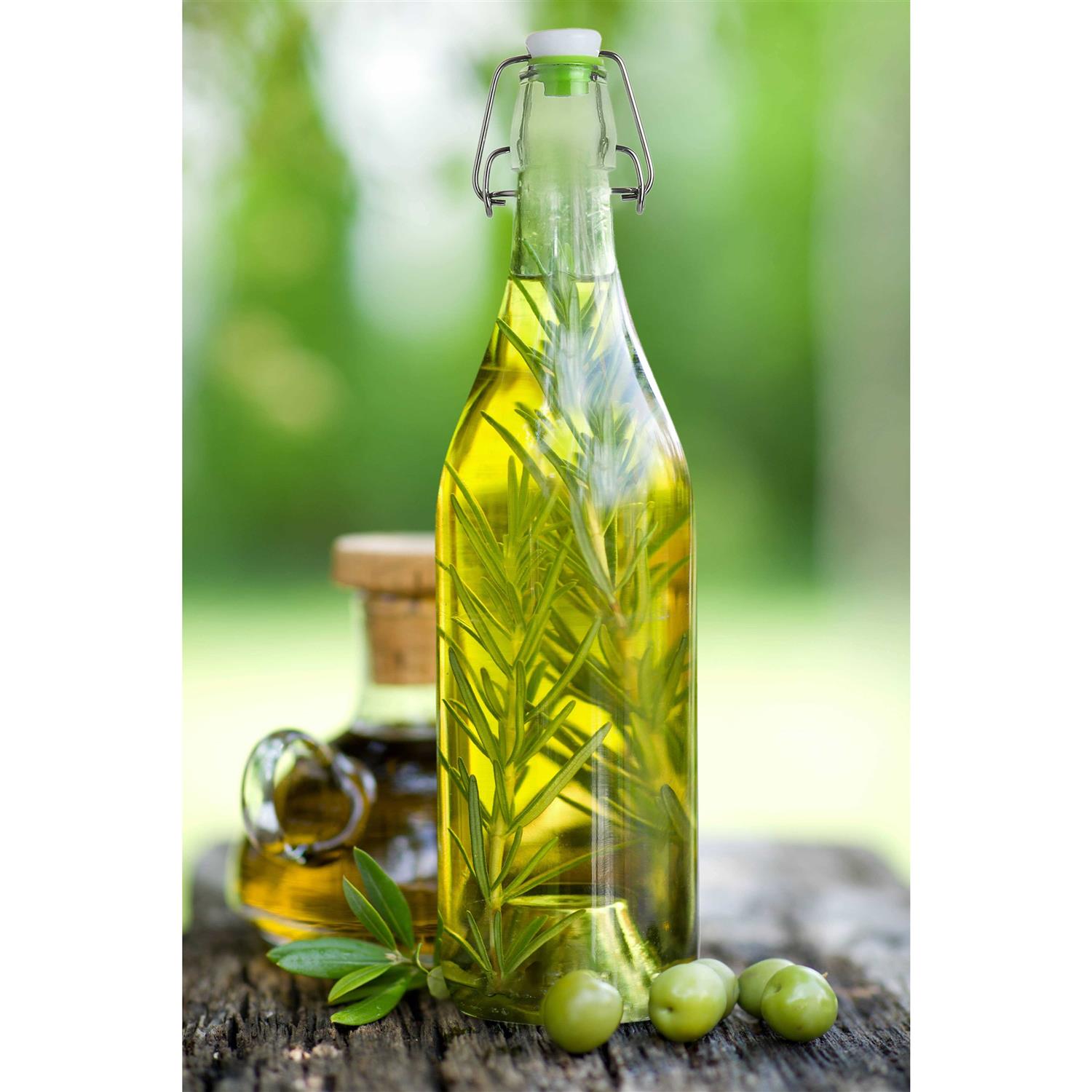 Flip Top Glass Bottle Swing Top Brewing Bottle with Stopper for Beverages - Image 3