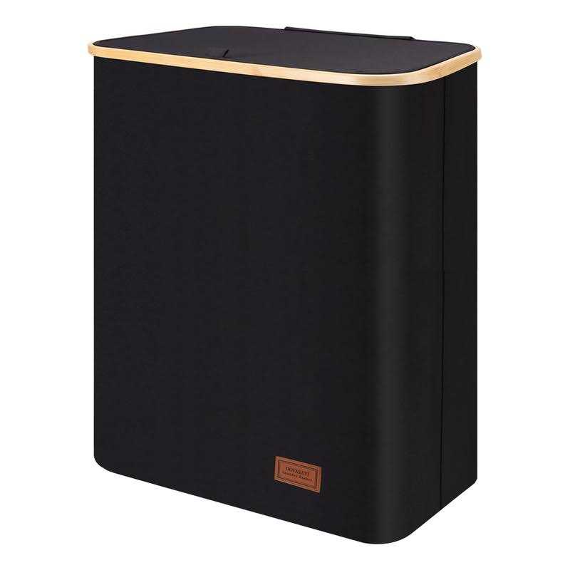 Dofasayi Laundry Basket with lid XL Large Laundry Hamper with Bamboo Handles - Image 2