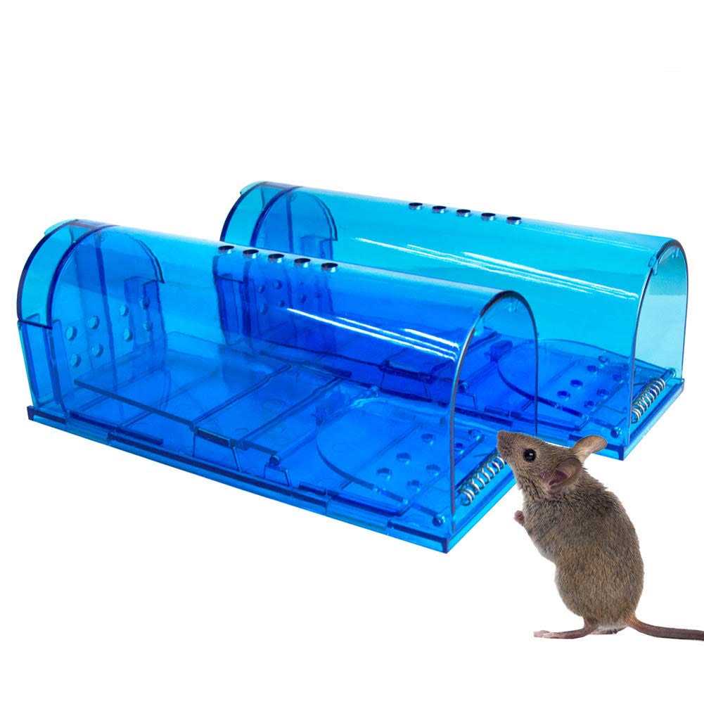 Humane Mouse Trap Catch and Release Mouse Traps That Work 2 Pack mice Trap No Kill for mice/Rodent Pet Safe Best Indoor/Outdoor - Image 4