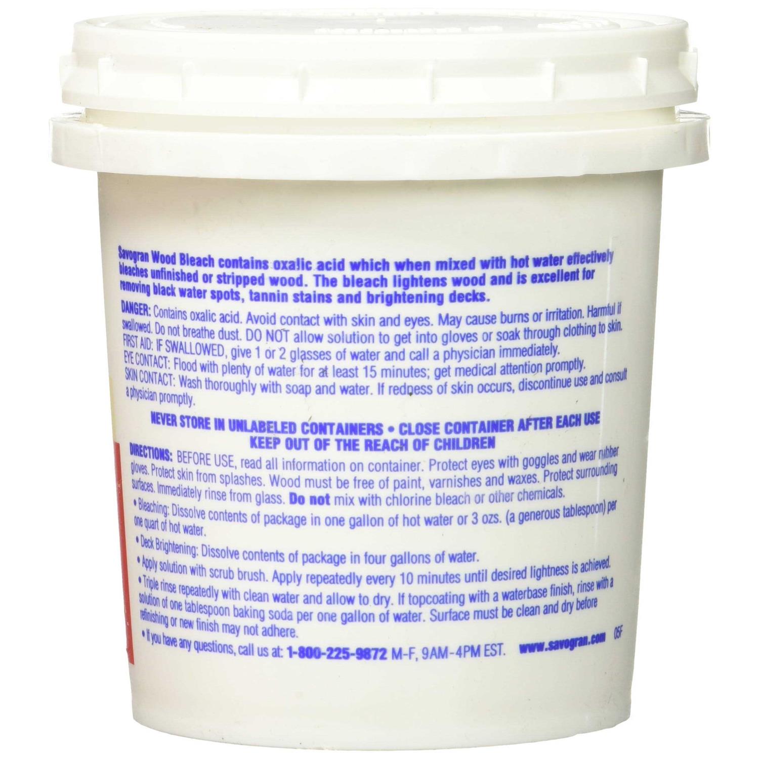 Savogran 10501 Wood Bleach - Image 3