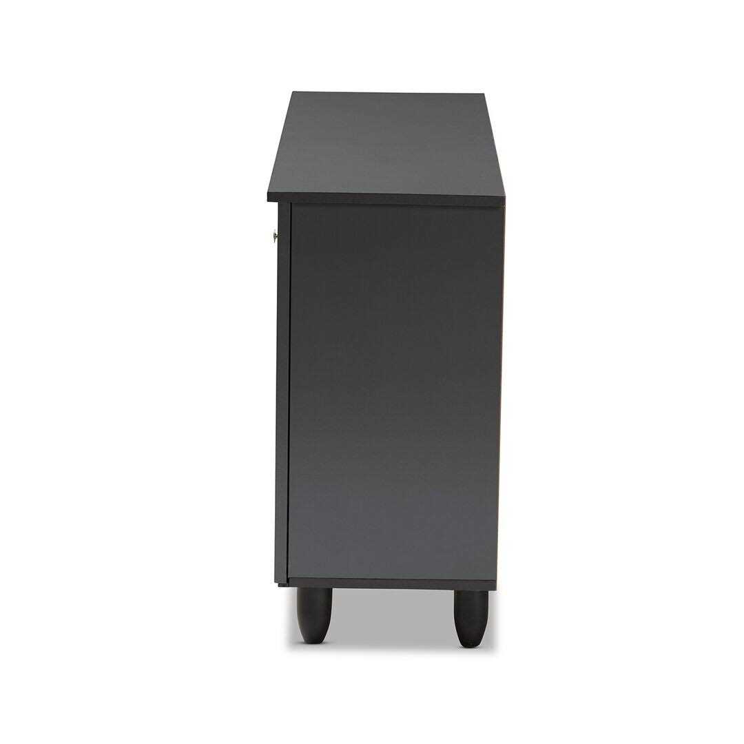 Entryway 12 Pair Shoe Storage Cabinet Winston Porter - Image 4