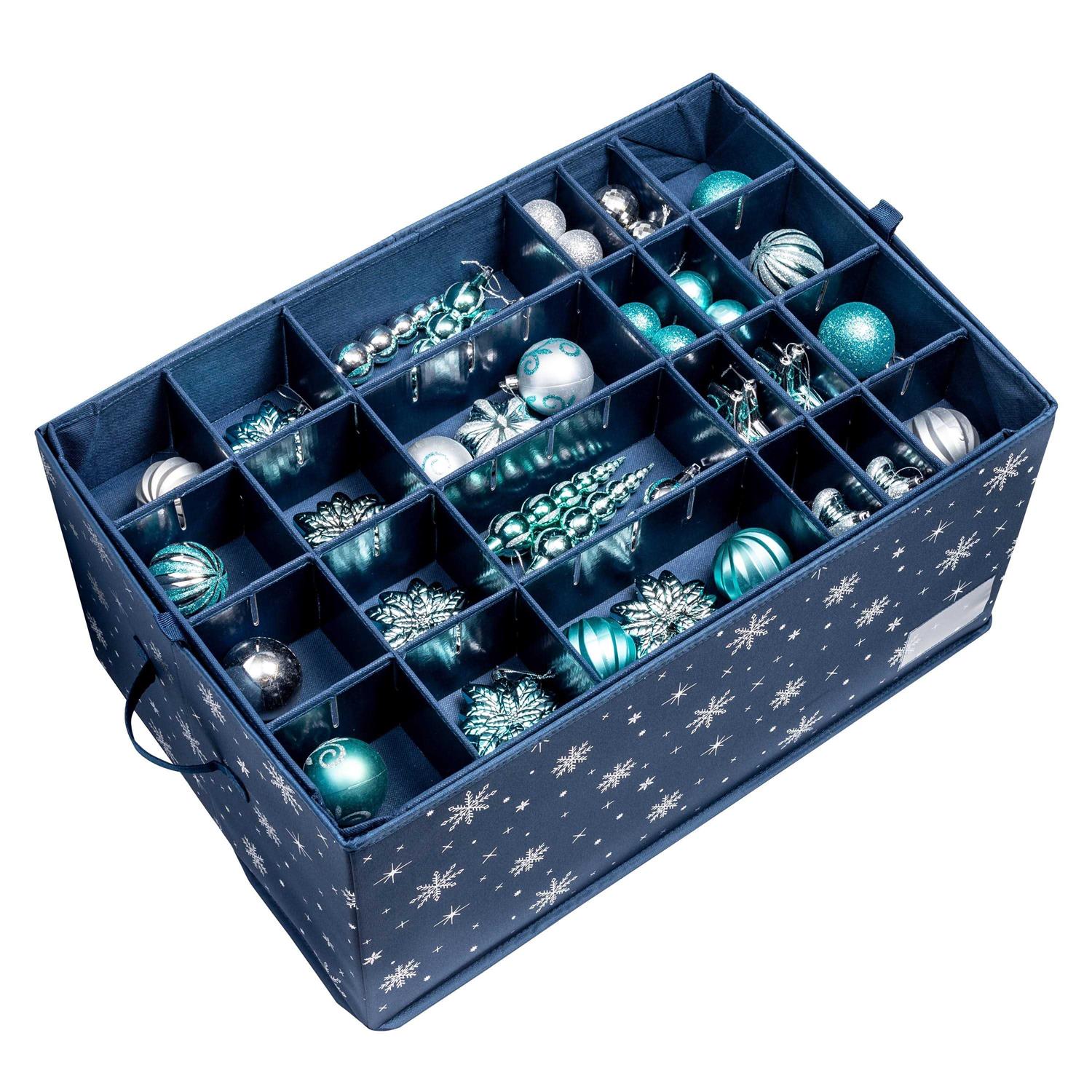 Honey-Can-Do Deluxe 72-Piece Ornament Cube - Image 4