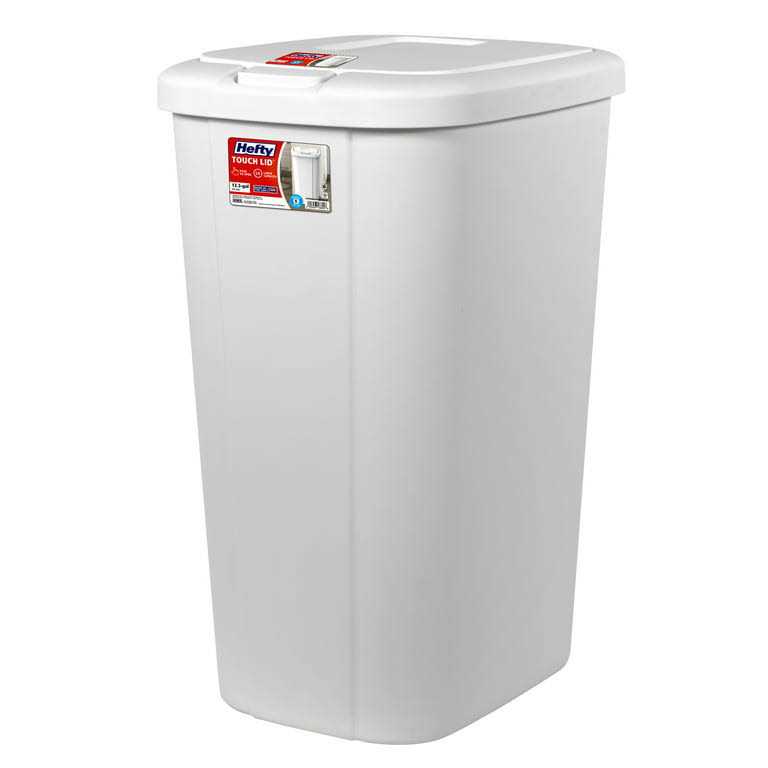 Hefty Touch Lid Trash Can - Image 3