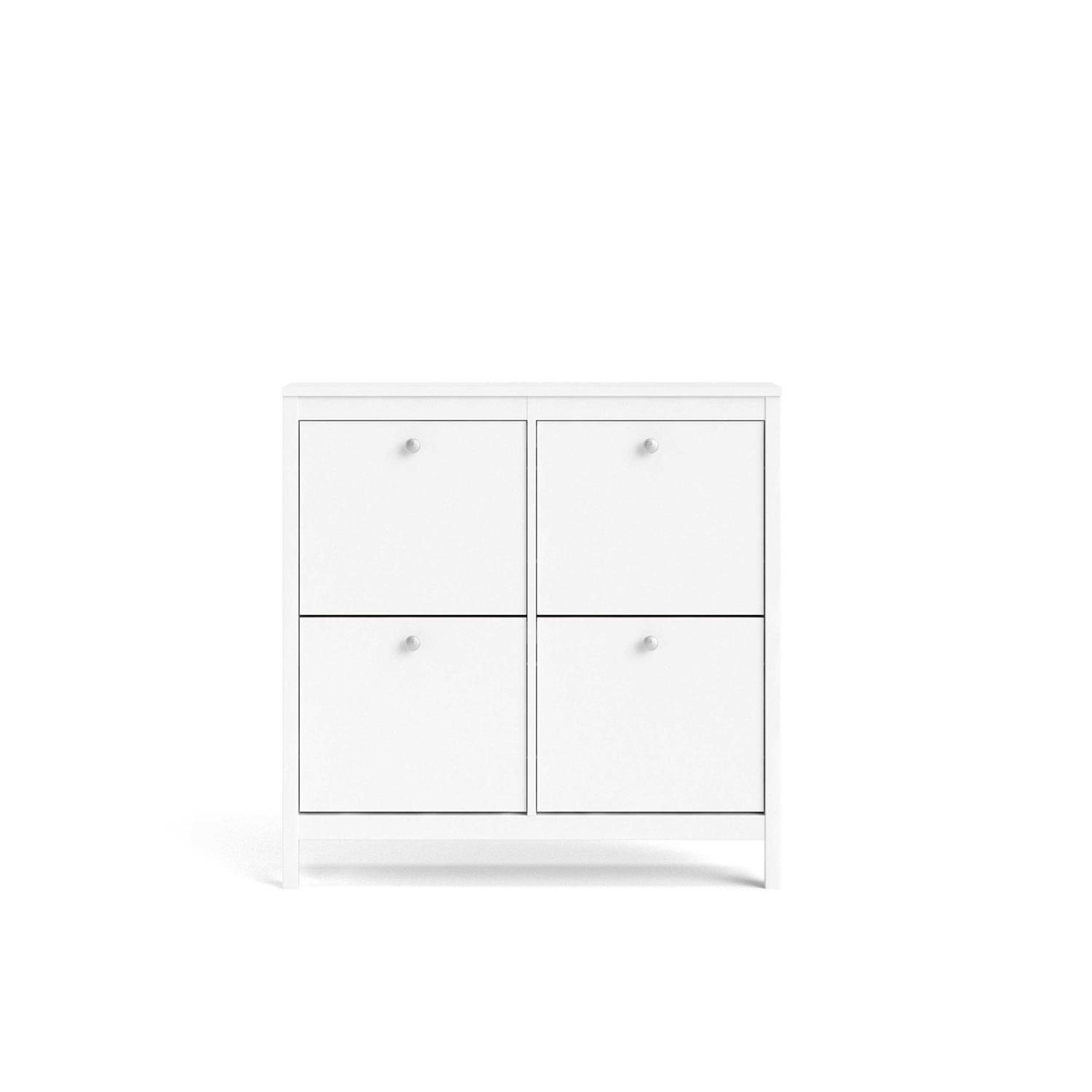 Tvilum Madrid 4 Drawer Shoe Cabinet - Image 3