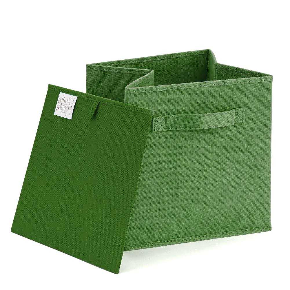 Ezoware Set of 6 Foldable Fabric Basket Bin Collapsible Storage Cube - Image 5