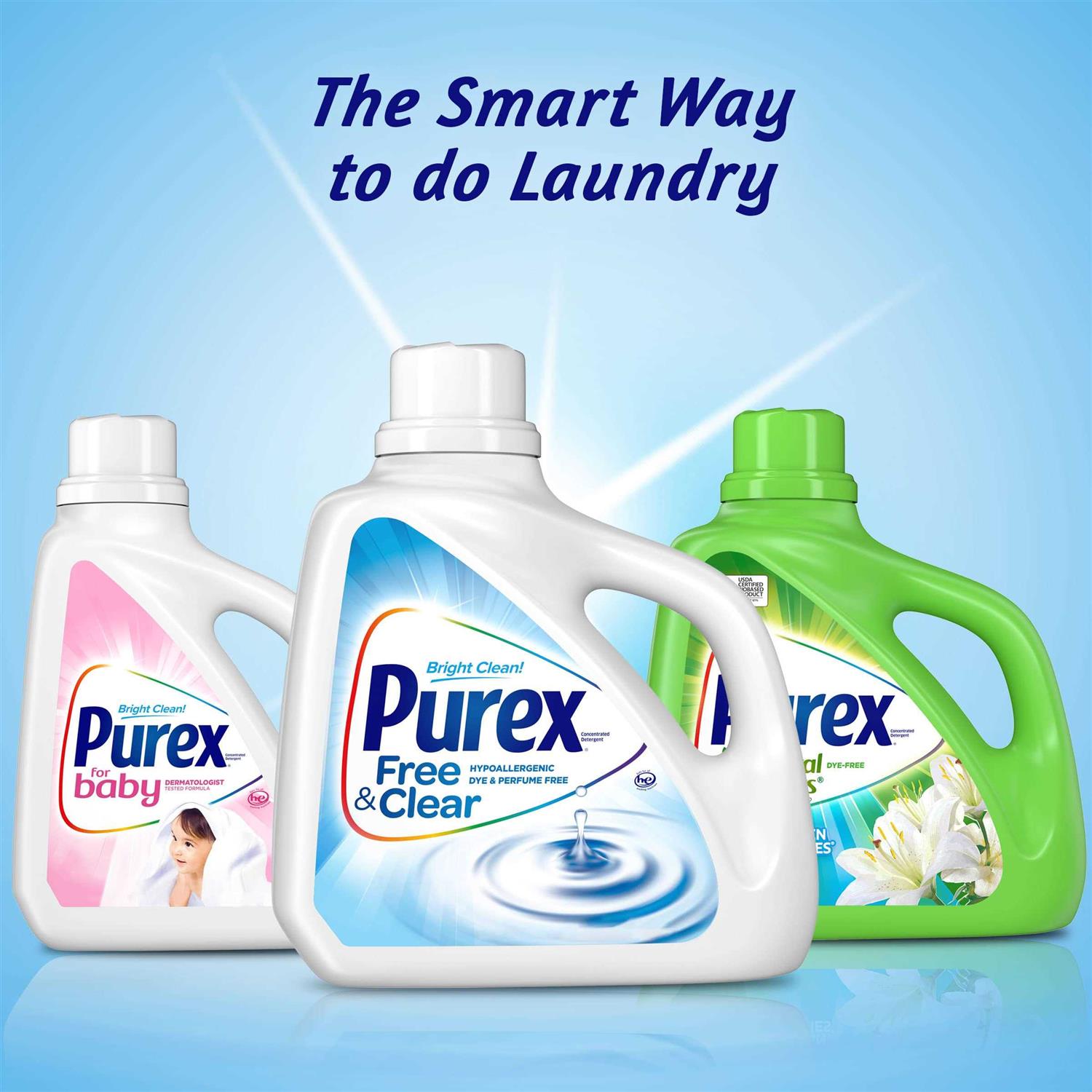 Purex Free and Clear Liquid Laundry Detergent - Image 2