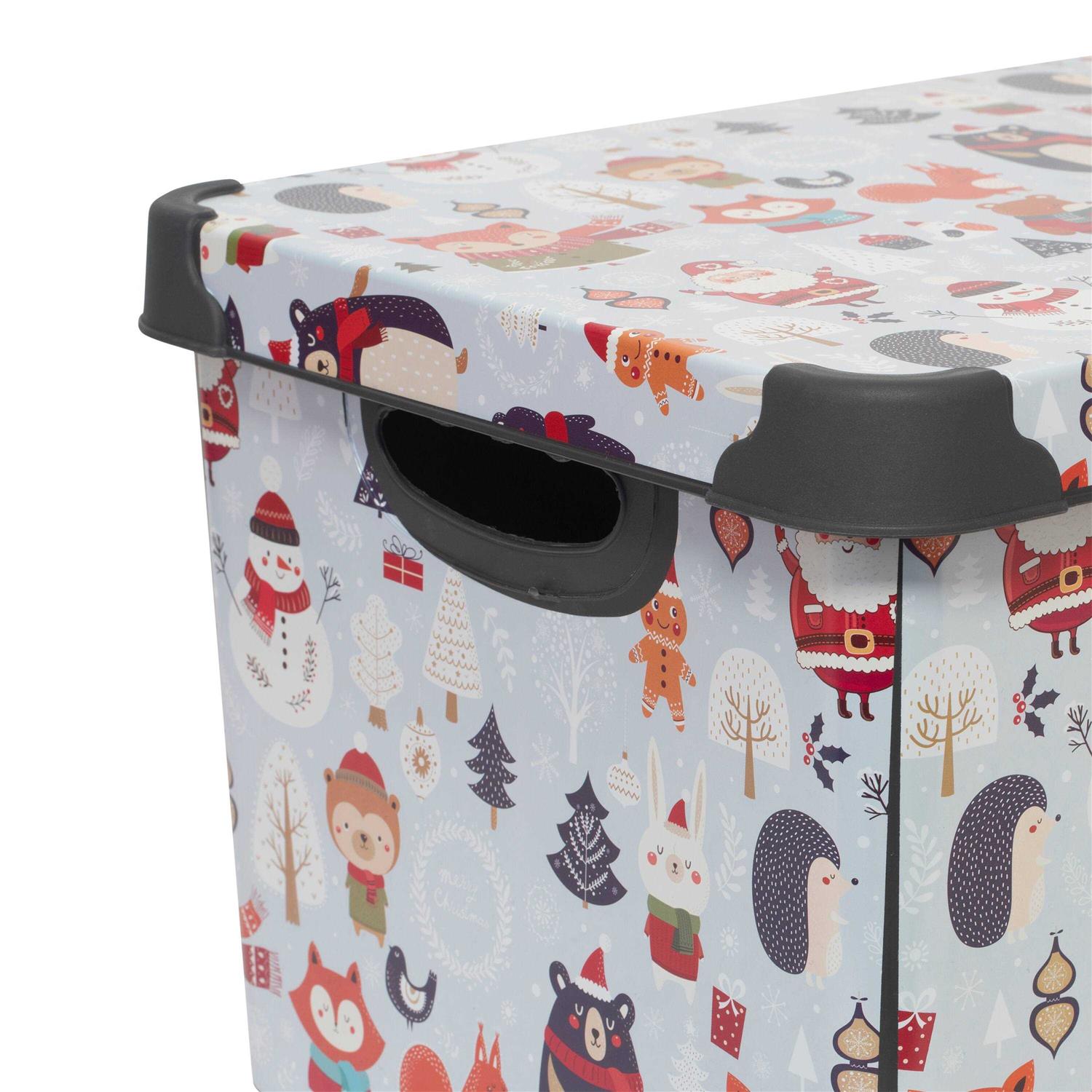 Simplify Santa Design Storage Tote Bin - Image 4