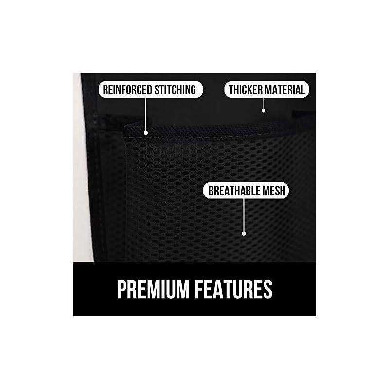 Gorilla Grip Slip Resistant Breathable Space Saving Mesh Large 24 Pocket Shoe Organizer - Image 3