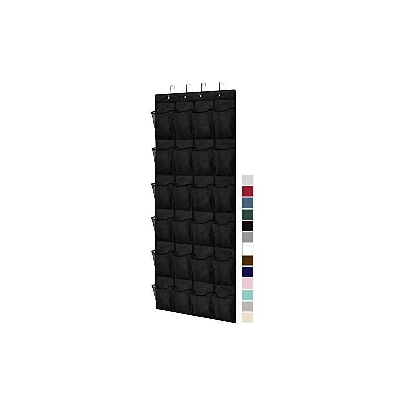 Gorilla Grip Slip Resistant Breathable Space Saving Mesh Large 24 Pocket Shoe Organizer - Image 4
