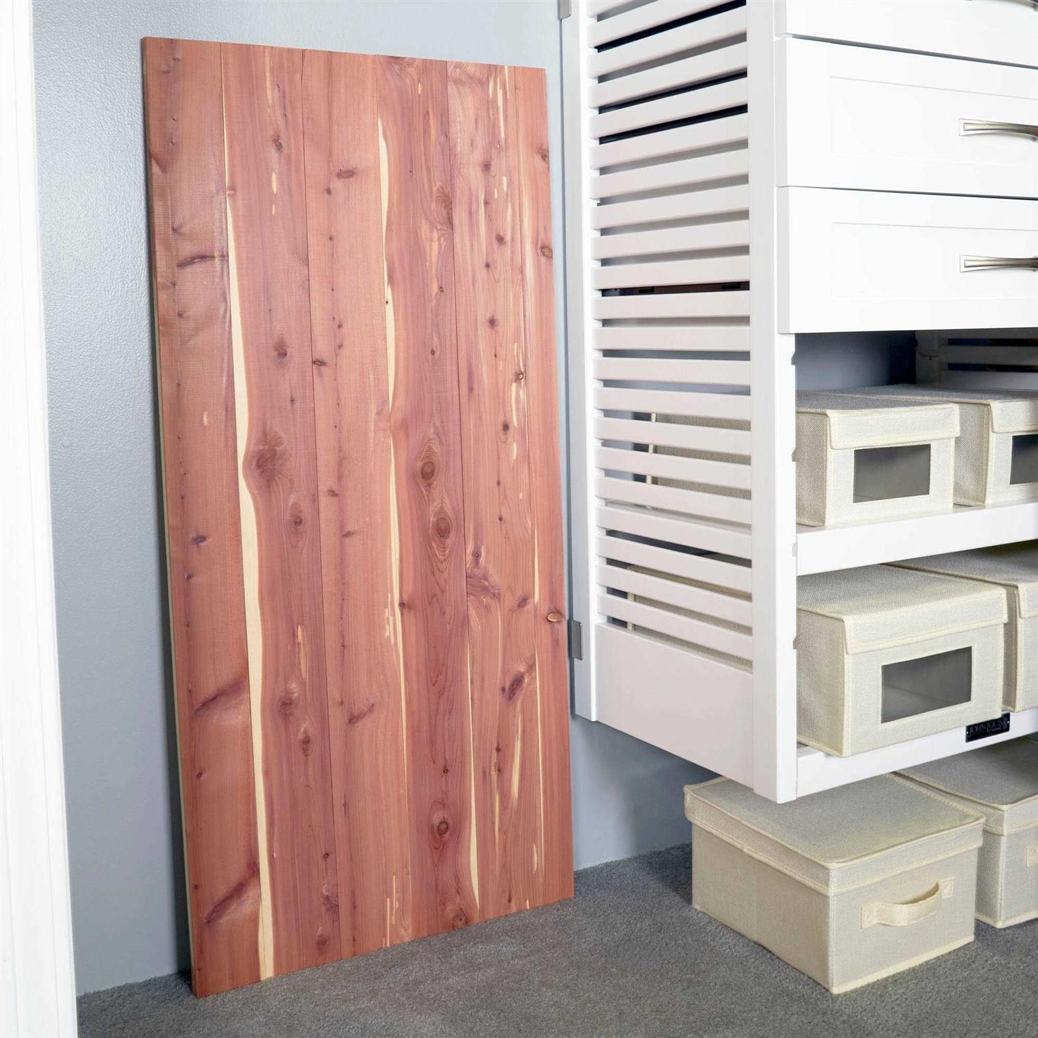 Household Essentials Bracket Free Fresh Cedar Panels - Image 5