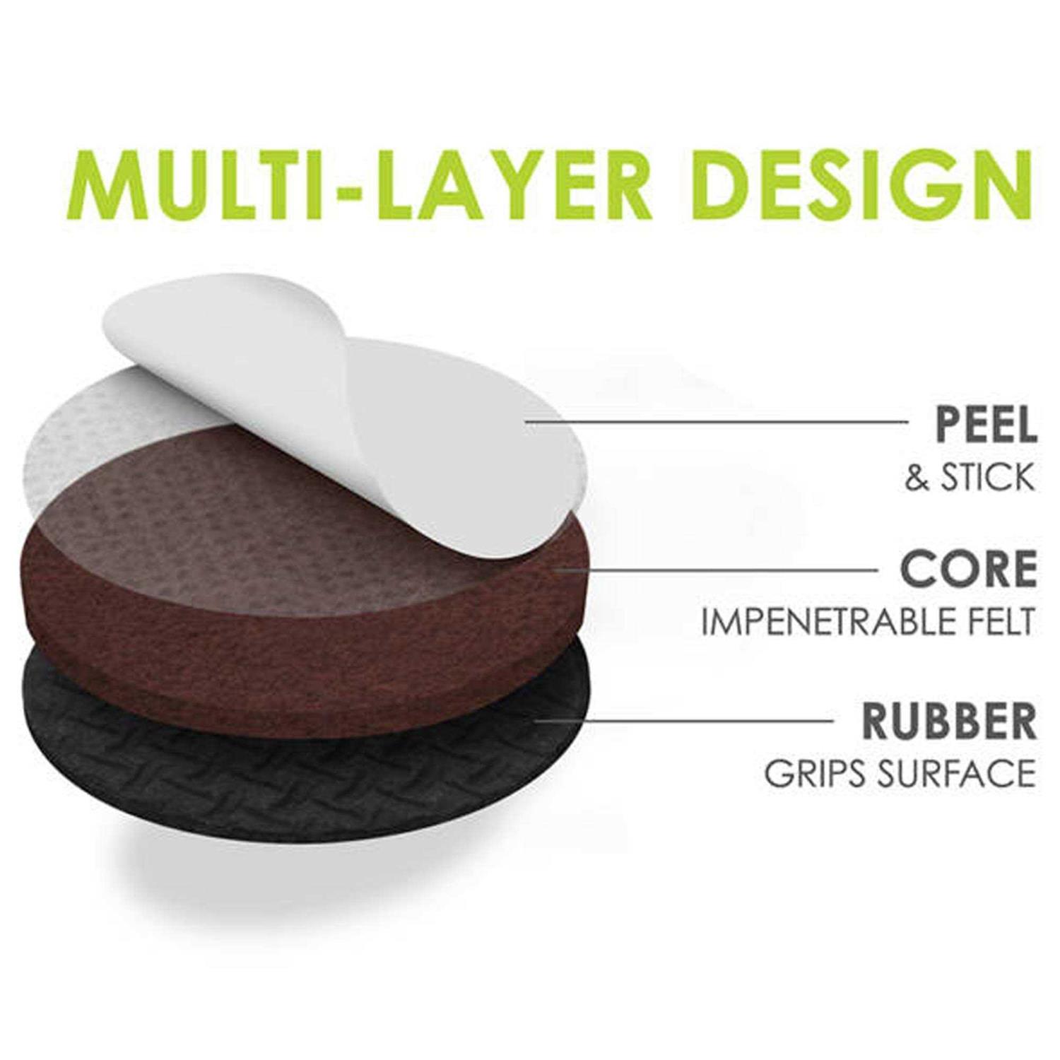 Slipstick 1 GorillaPads Round Furniture Gripper Pads - Image 3