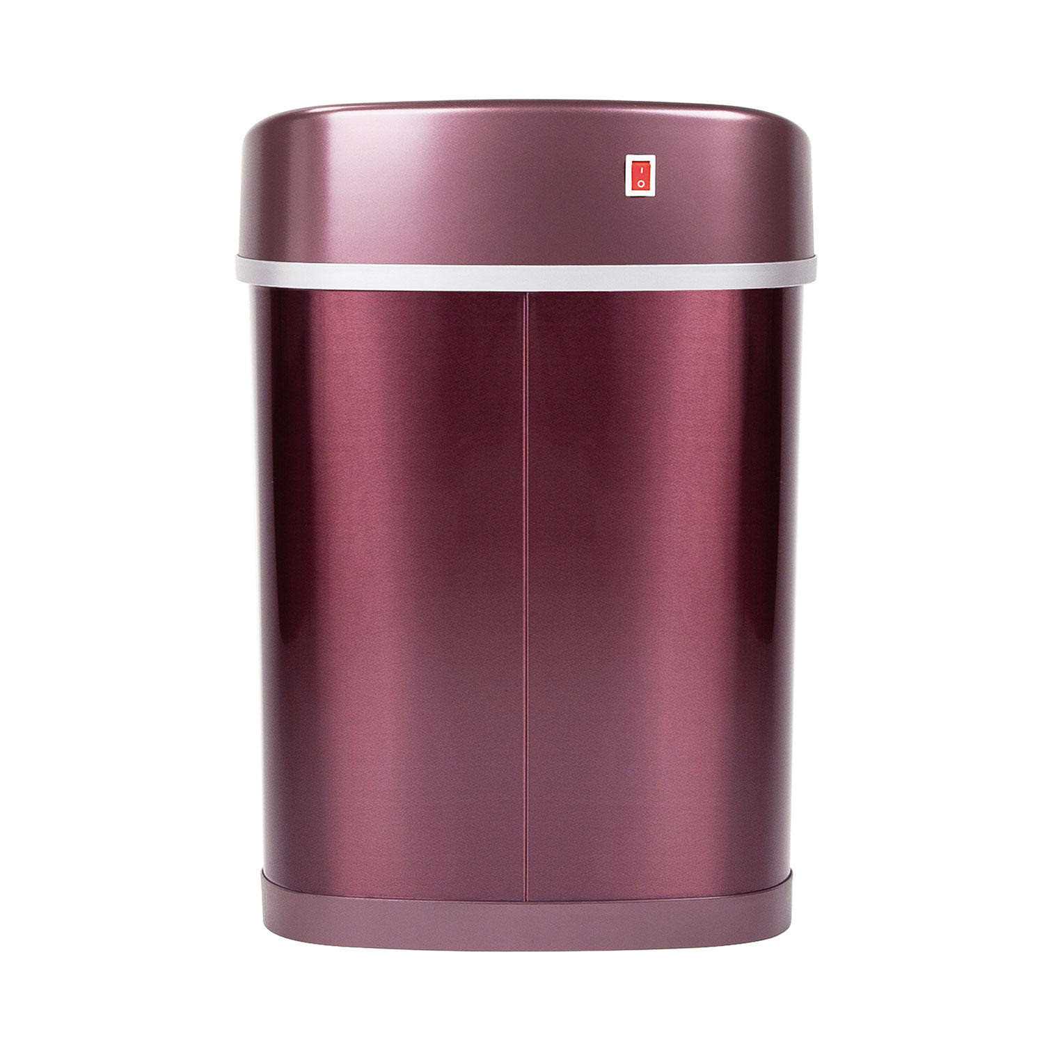 Nine Stars Rectangular Motion Sensor Trash Can - Image 2