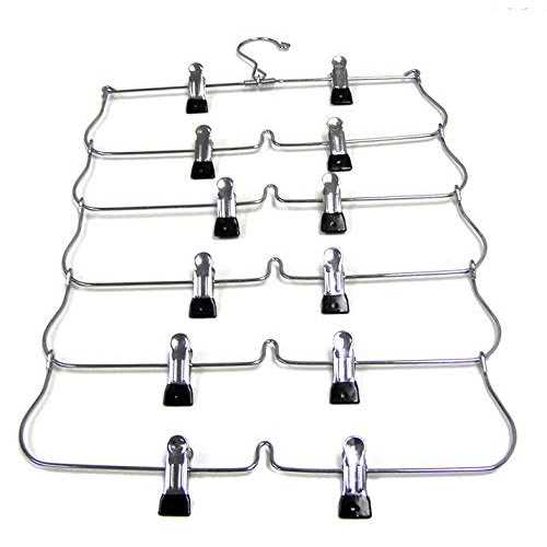Mainstays 6-Tier Pant & Skirt Hanger - Image 3
