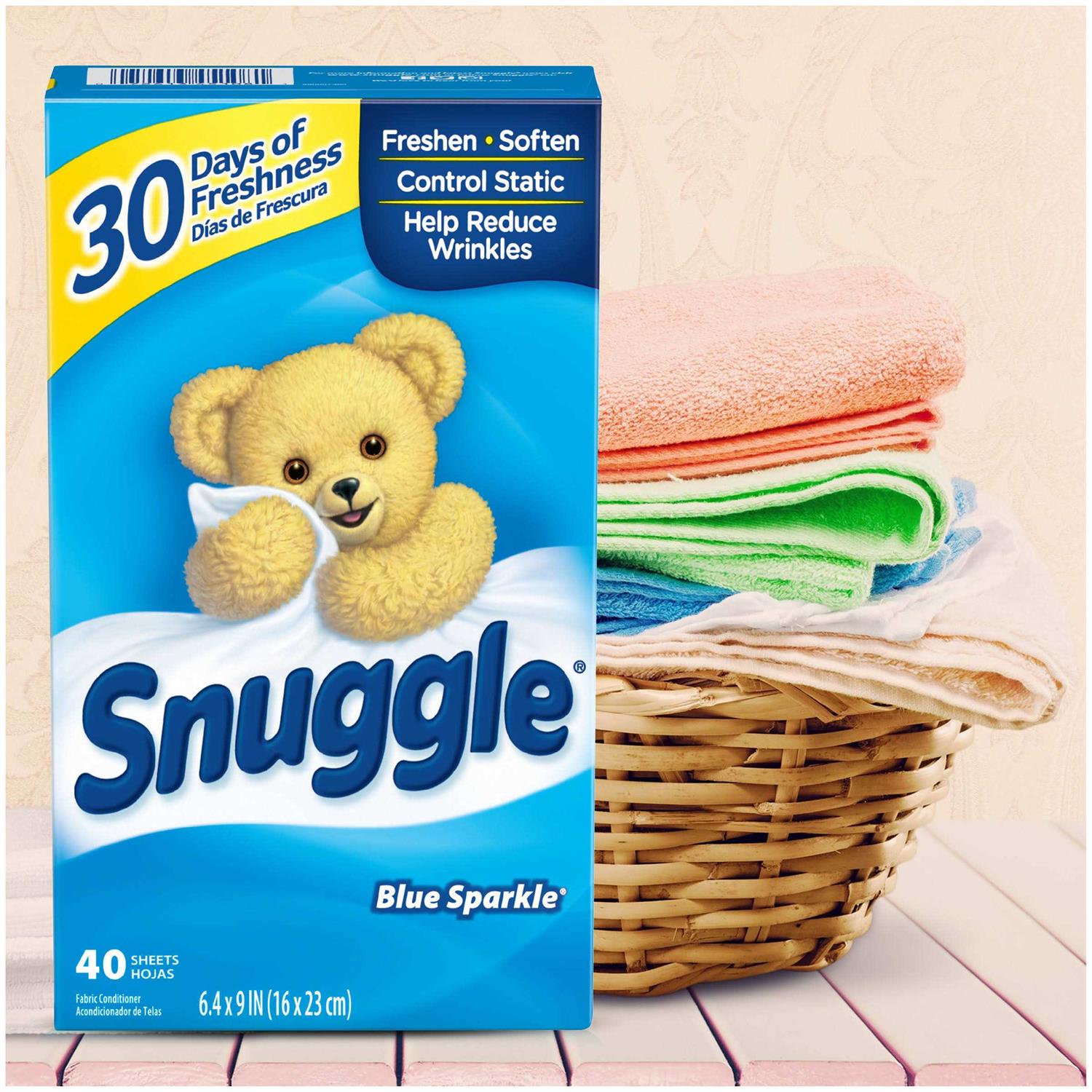 Snuggle Fabric Softener Dryer Sheets - Image 5