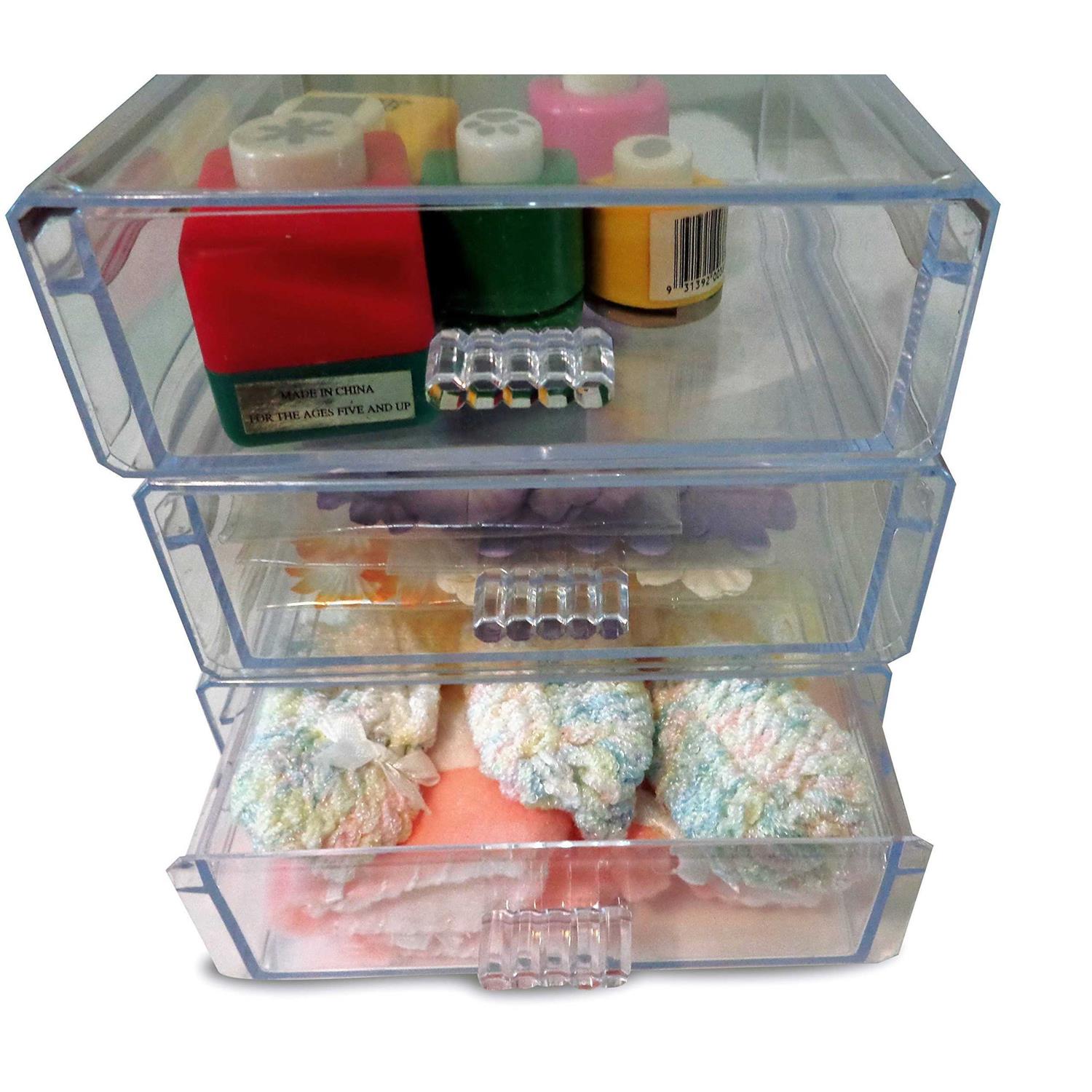 Jadeofalltrades's Closet Stackable Clear Plastic Drawers - Image 5