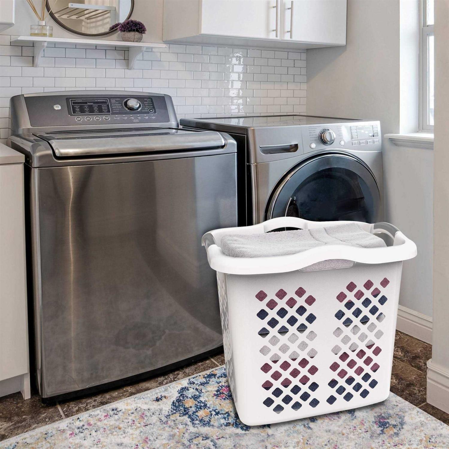 Home Logic 2-Bushel Lamper Laundry Basket - Image 2