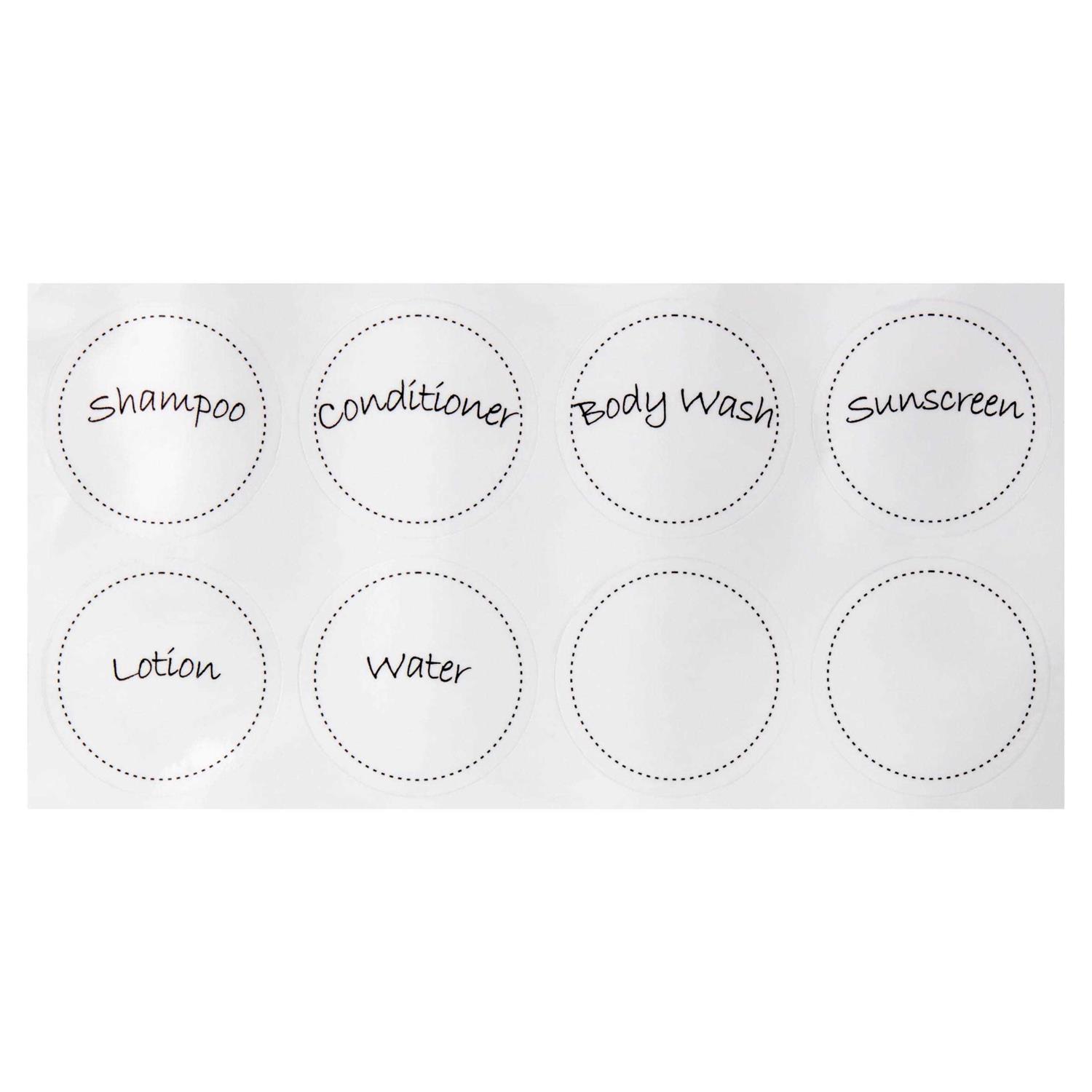 Equate Grab-N-Go 3 fl. oz. Flip Top Travel Bottles - Image 3