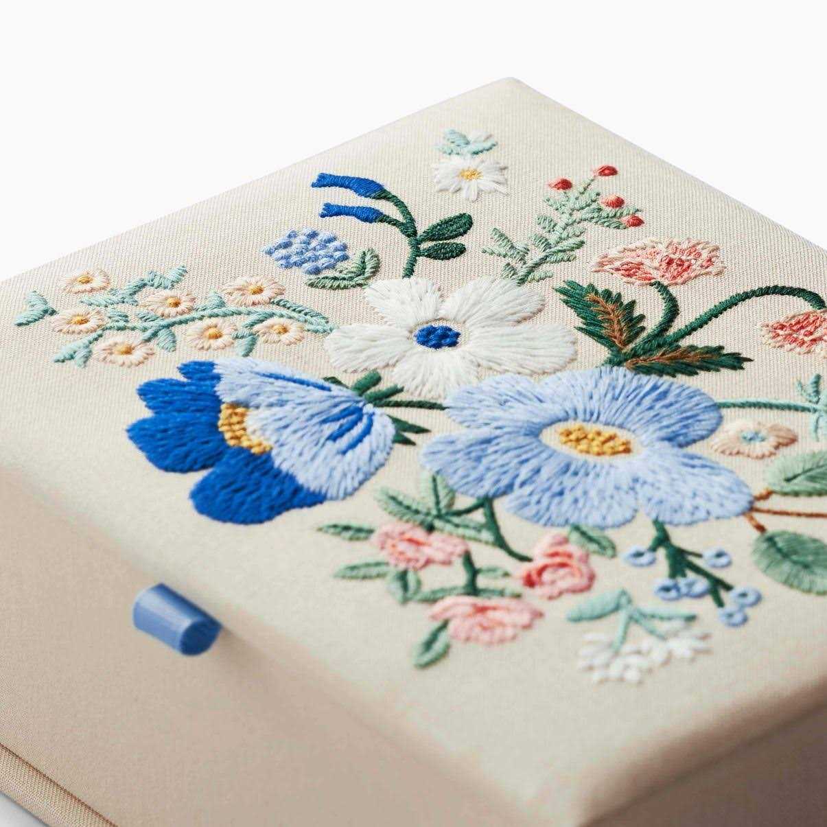 Rifle Paper Co. Embroidered Keepsake Box - Image 2