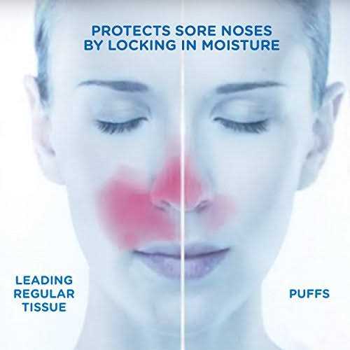Puffs Facial Tissue, Plus Lotion, White, with the Scent of Vicks, 2-Ply - 88 tissues - Image 5