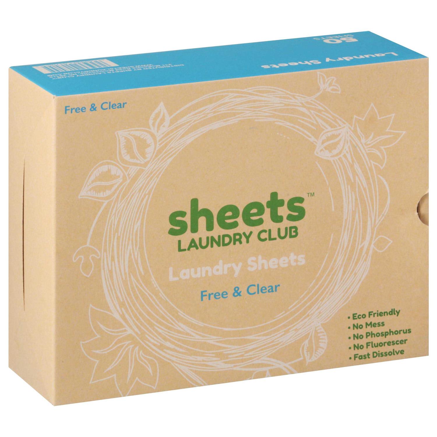 Sheets Laundry Club As Seen on Shark Tank Laundry Detergent