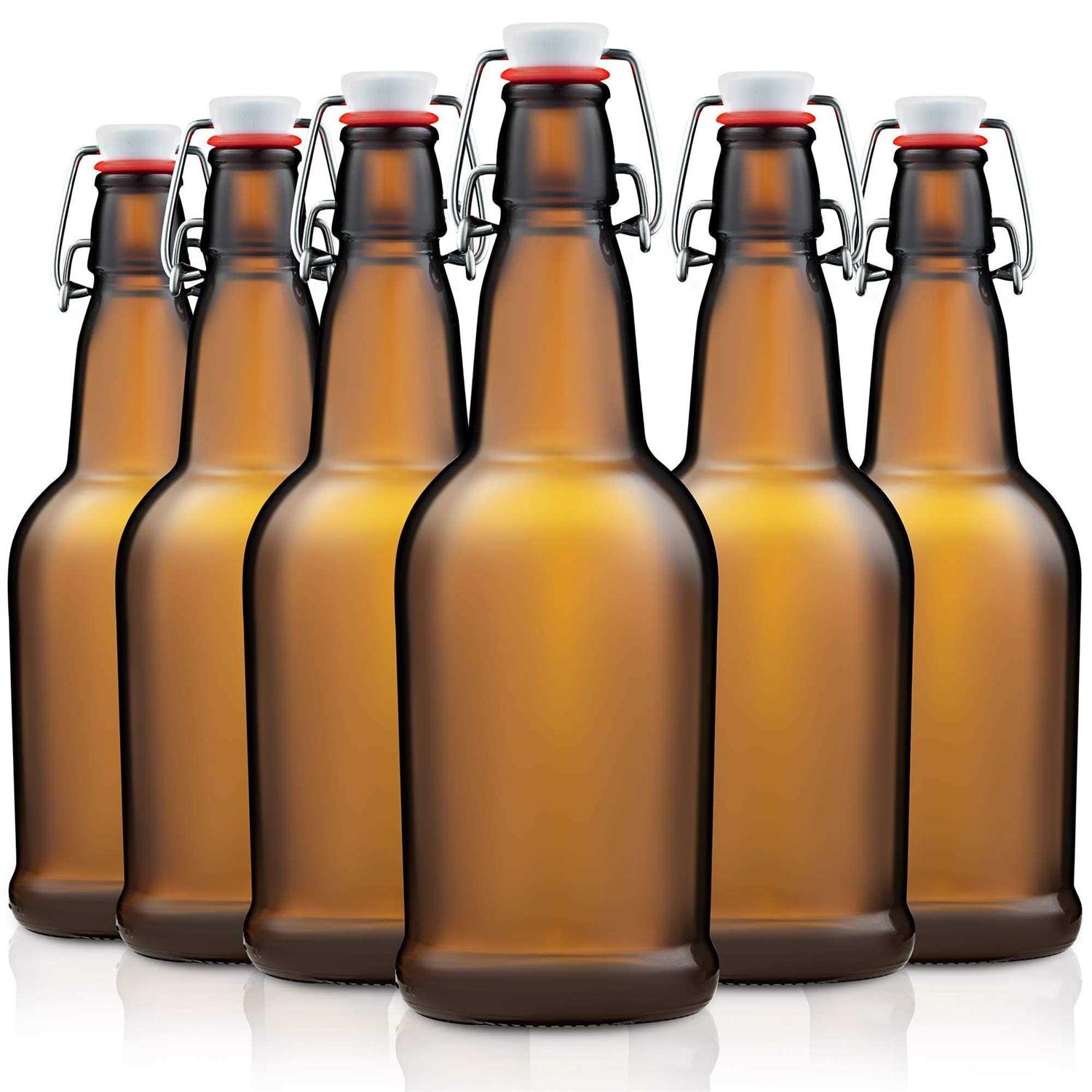 Glass Swing top Beer Bottles 16 Ounce Grolsch Bottles - Image 5