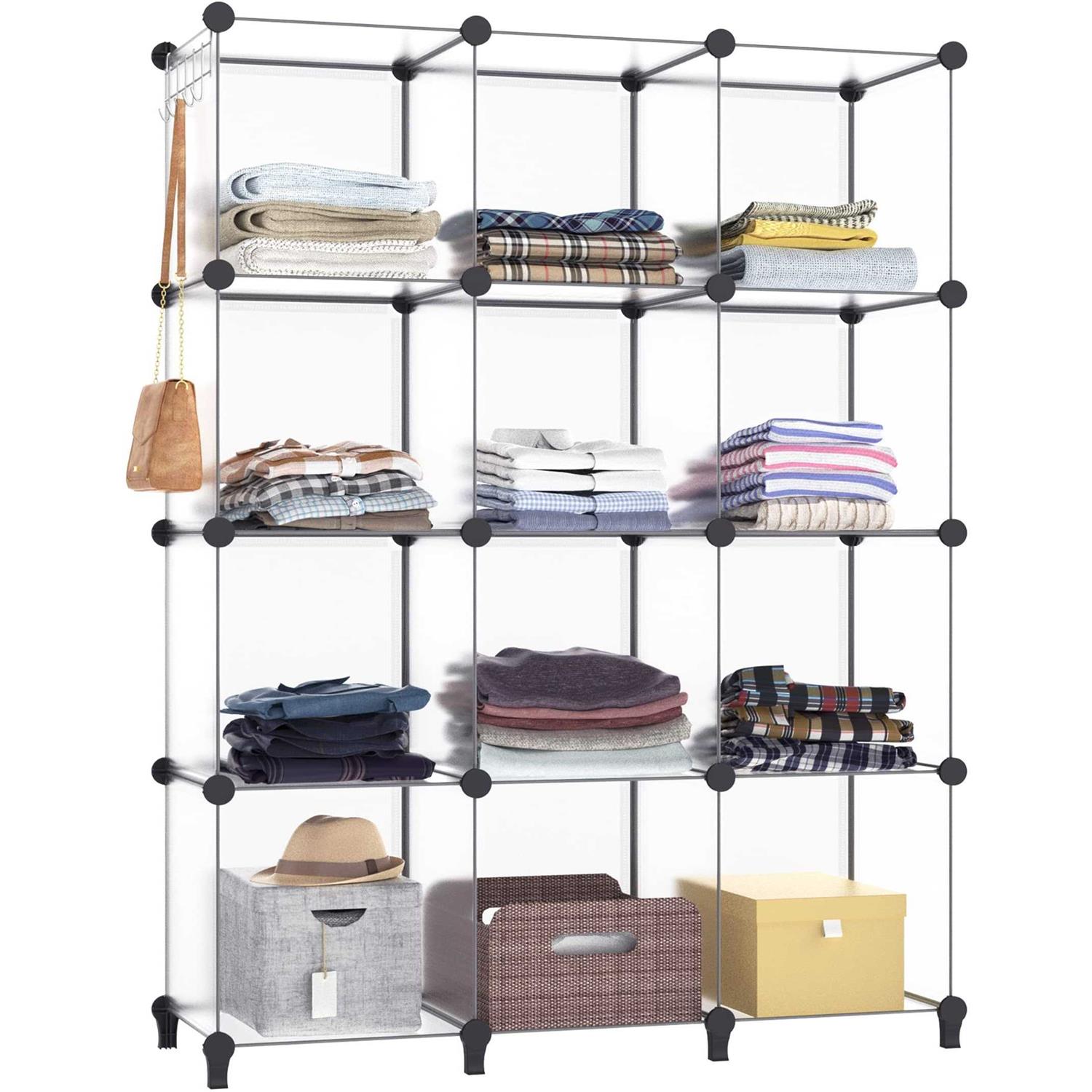 Homidec Closet Organizer, 12-Cube Closet Organizers And Storage - Image 3