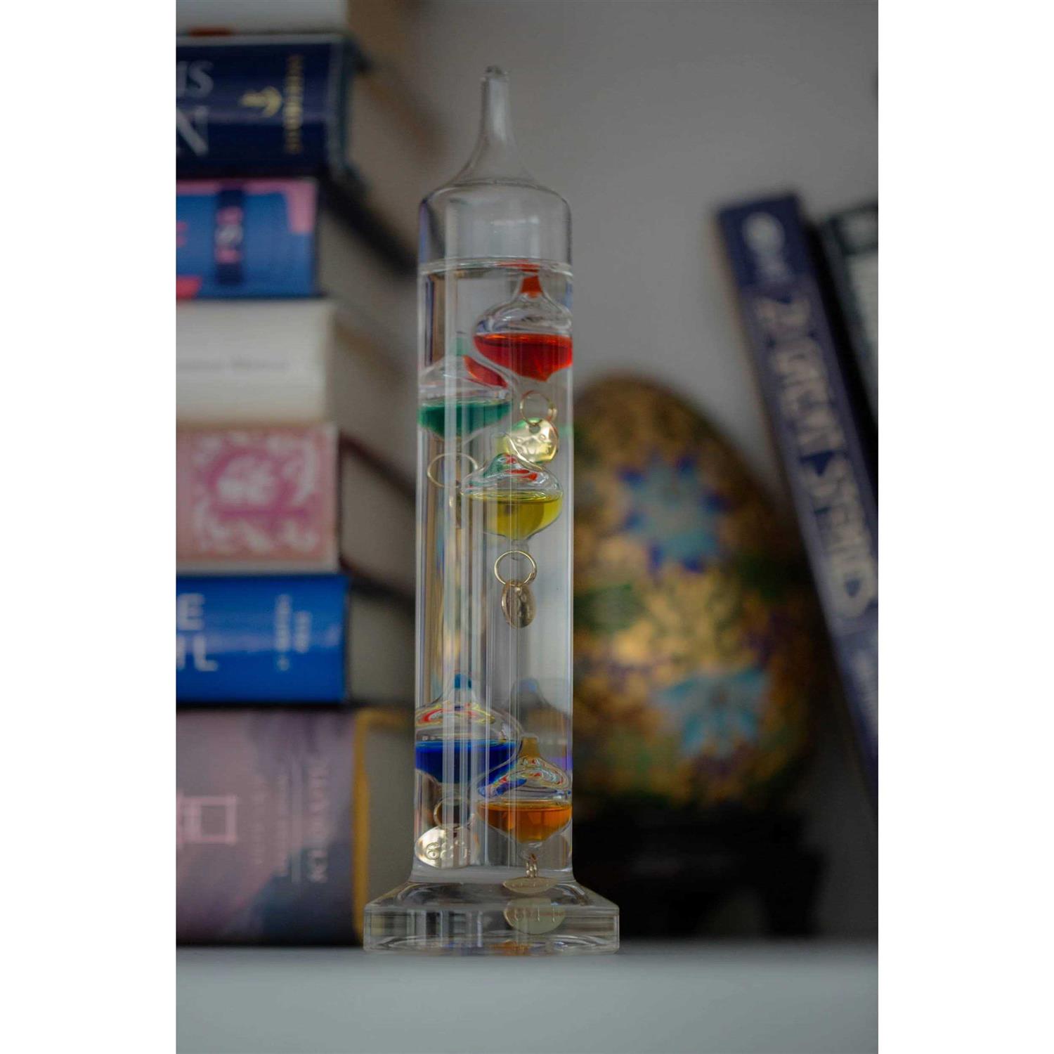 Glassic Gifts 7 inch Tall Galileo Thermometer - Image 3