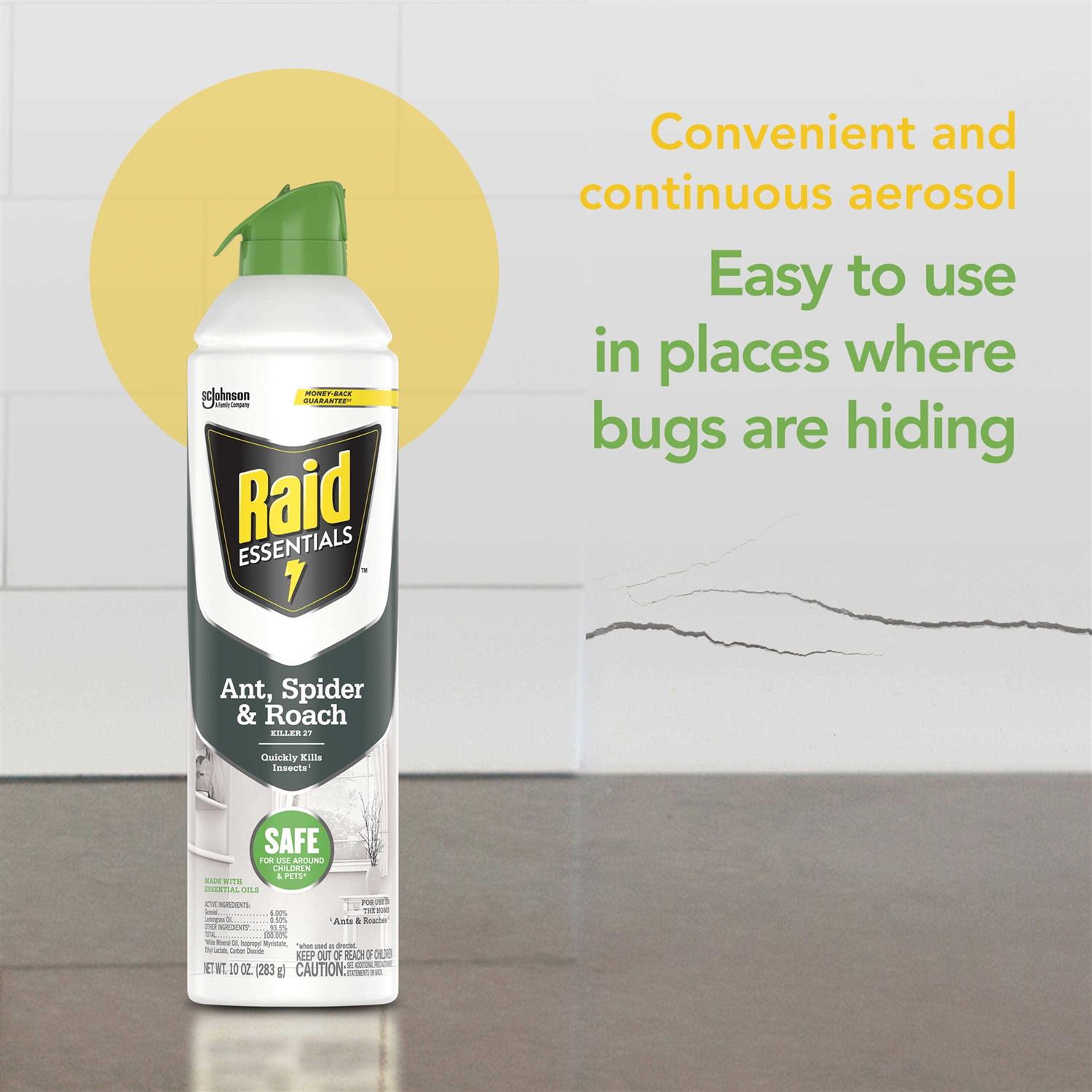 Raid Essentials Ant Roach Killer Home Office Supplies On Sale