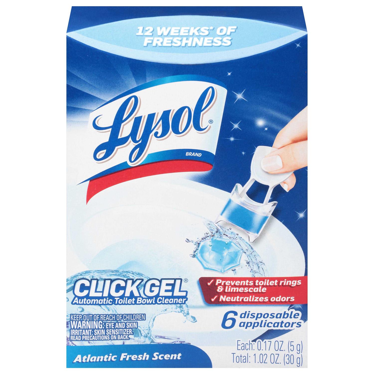 Lysol Click Gel Automatic Toilet Bowl Cleaner