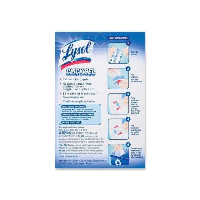 Lysol Click Gel Automatic Toilet Bowl Cleaner - Image 5