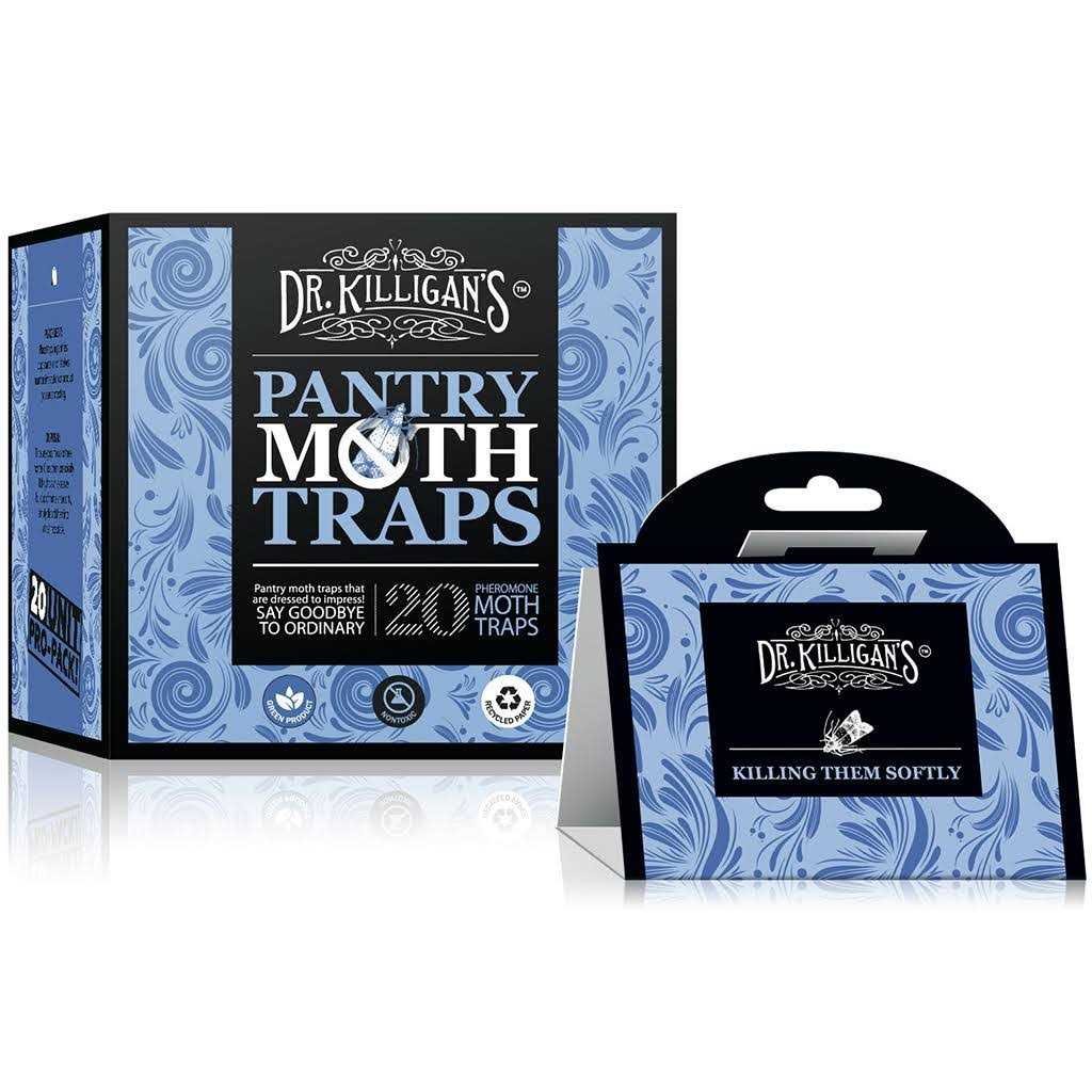 Dr. Killigan's Premium Pantry Moth Traps with Pheromones Prime