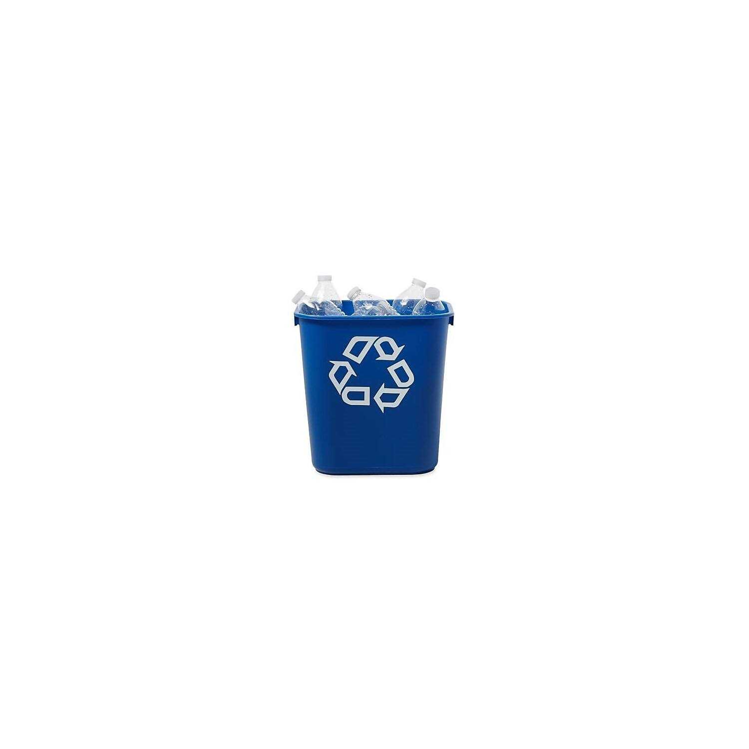 Rubbermaid Commercial Deskside Recycling Container - Image 2