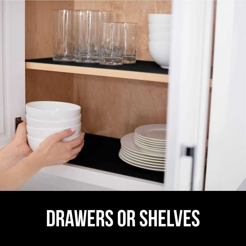 Gorilla Grip Drawer and Shelf Liner For Cabinet Slip Resistant Non Ad - Image 2
