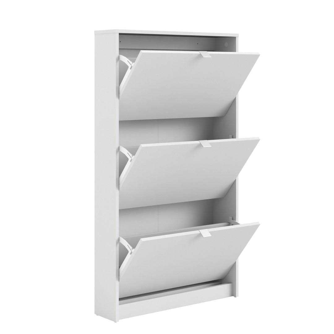 Orren Ellis 9 Pair Shoe Storage Cabinet Orren Ellis Finish - Image 4
