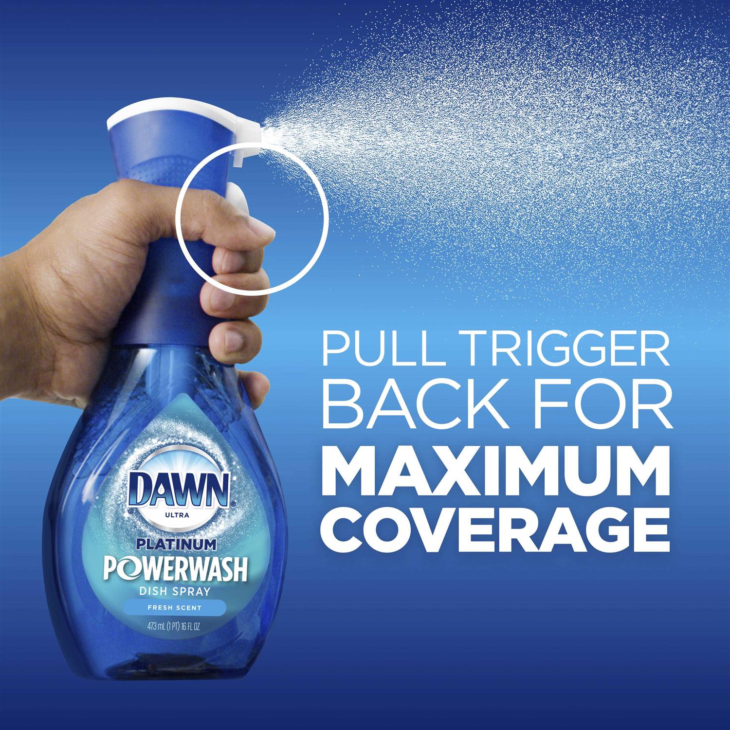 Dawn Platinum Powerwash Lemon Dish Spray Refill - Image 5